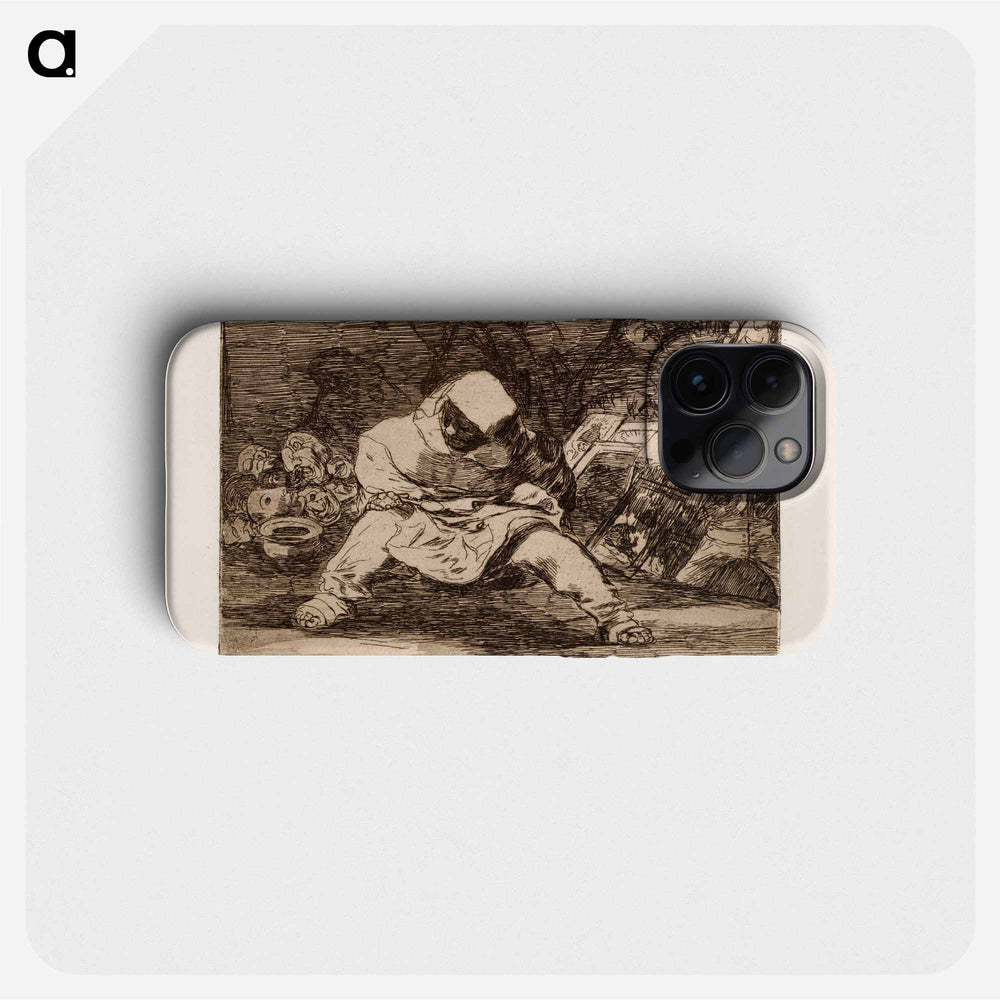 Mikä mielettömyys! (que locura!) - フランシスコ デ ゴヤ Phone Case.