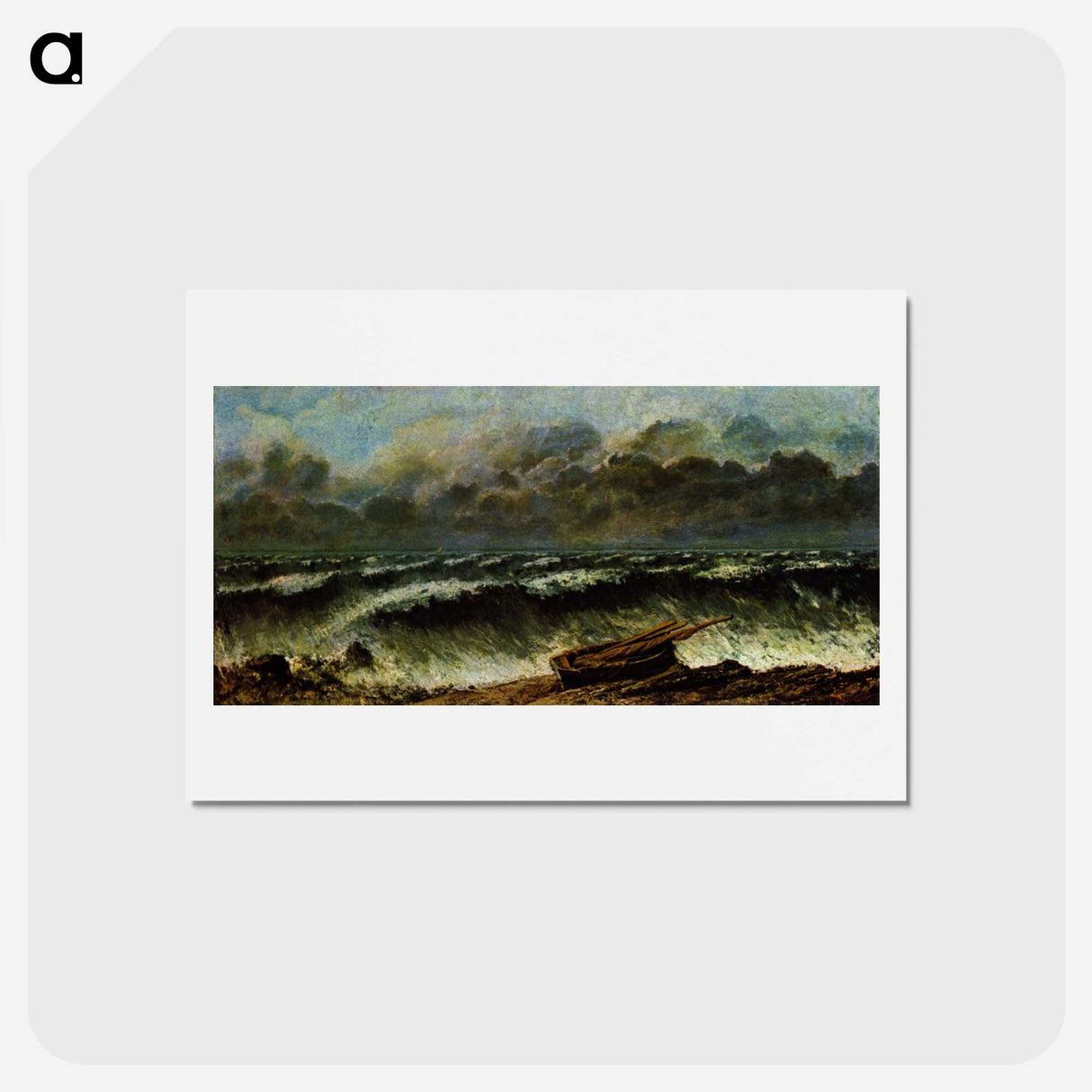 3-7_Gustave-Courbet_hagaki