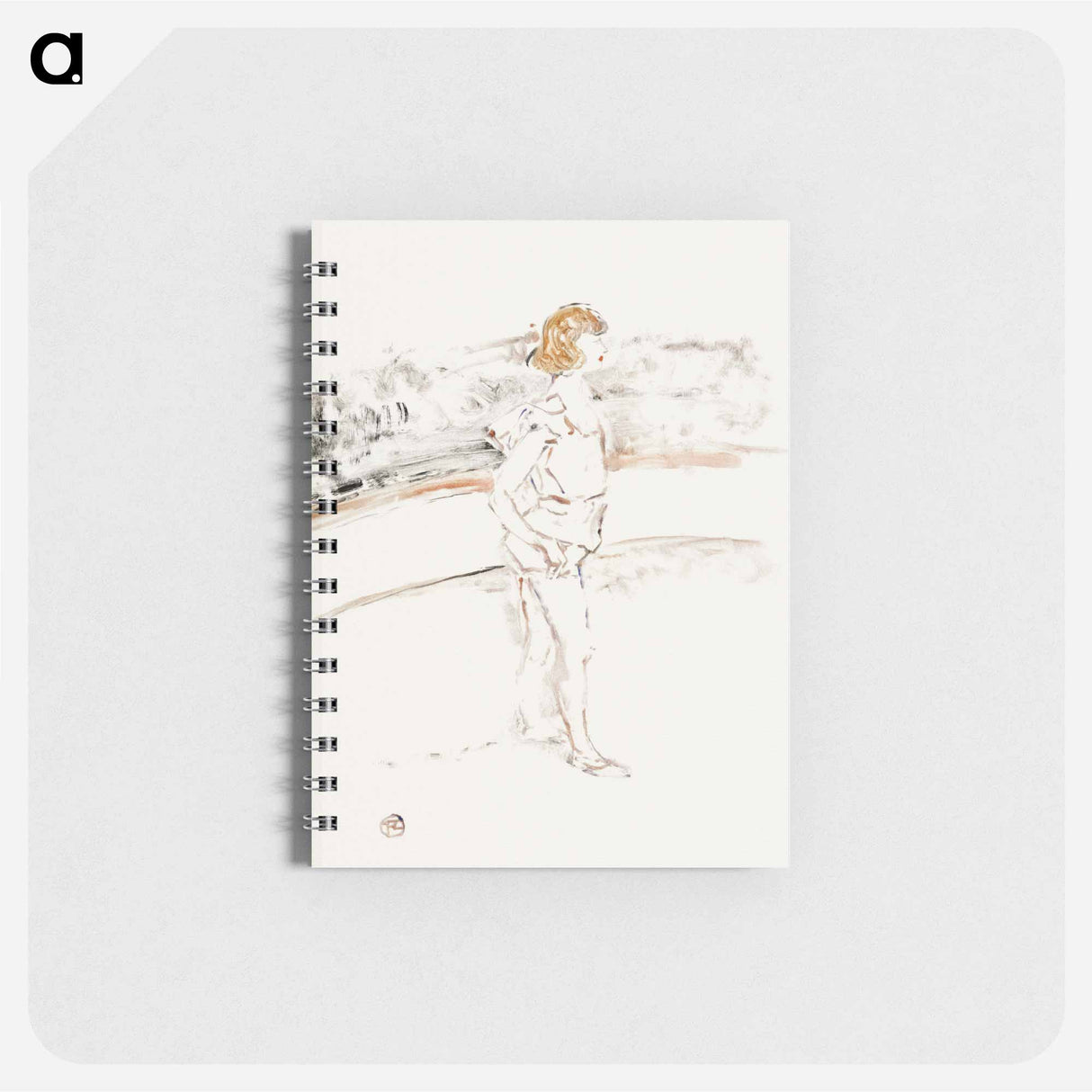 Young acrobat in the arena - アンリ ド トゥールーズ ロートレック Memo.