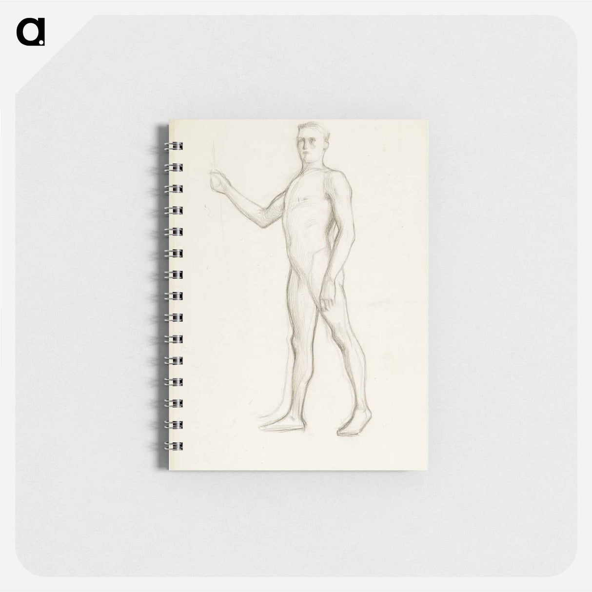 Kävelevä miesmalli - アルバート エーデルフェルト Memo.