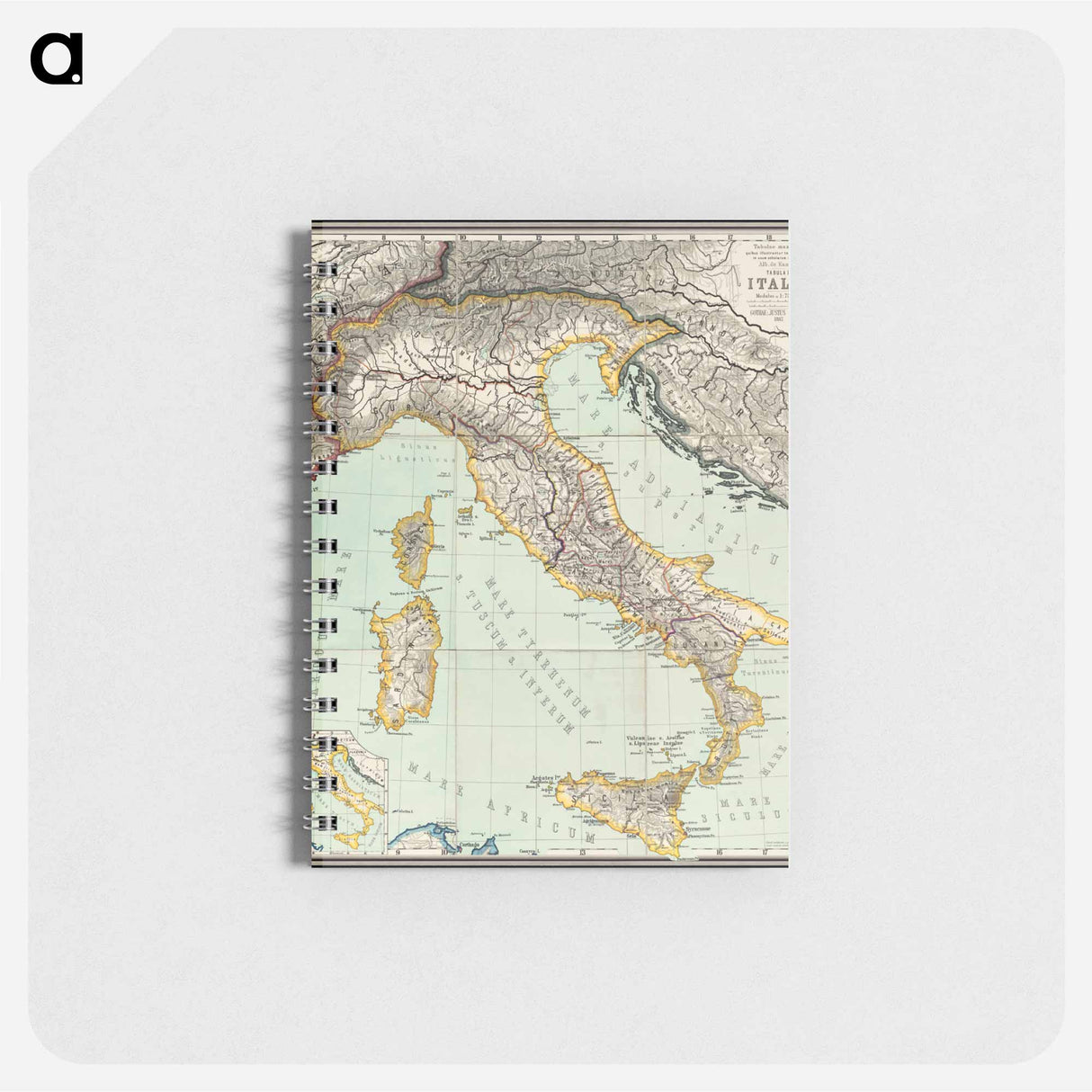 アートメモ帳-Map of Ancient Lands
- ボストン公共図書館 Memo.
