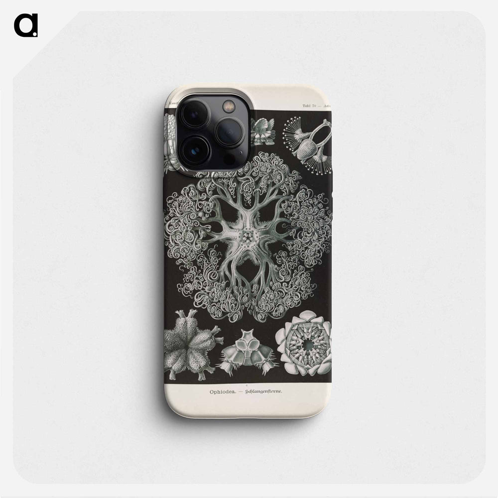 Marine life illustration - エルンスト ヘッケル Phone Case.