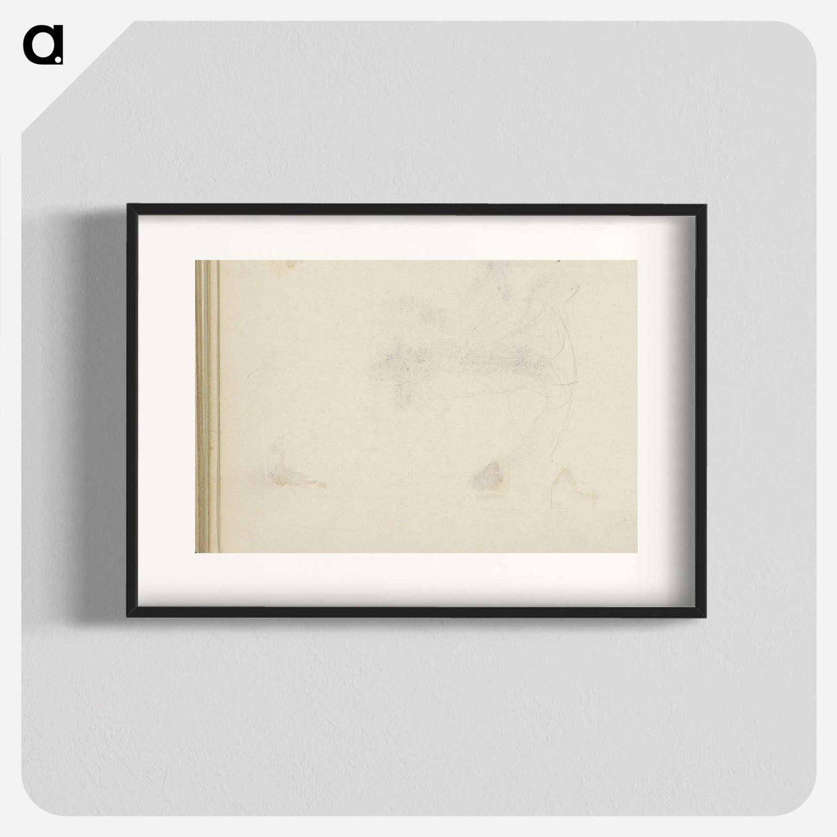 Studie - Julie de Grague Poster.