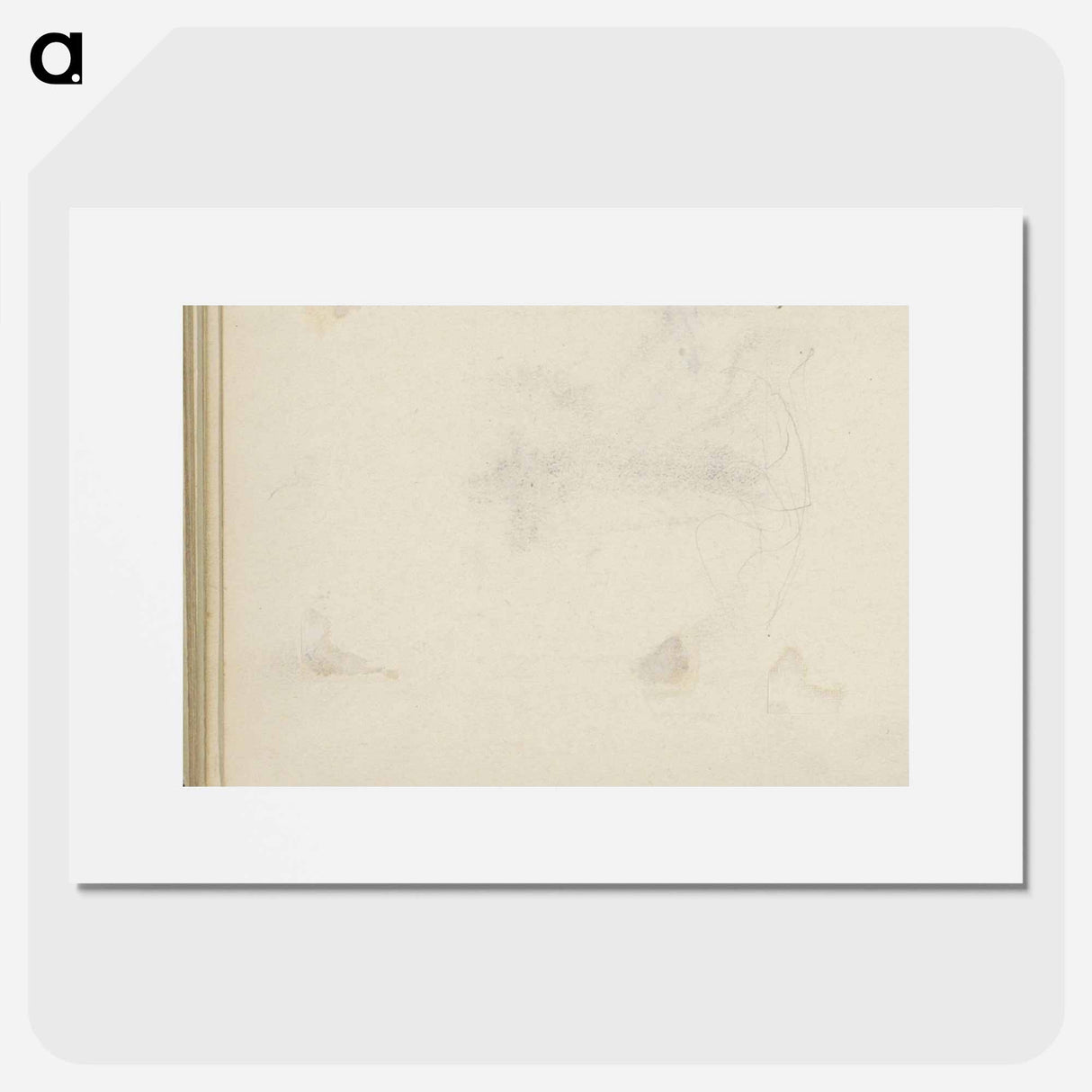 Studie - Julie de Grague Poster.