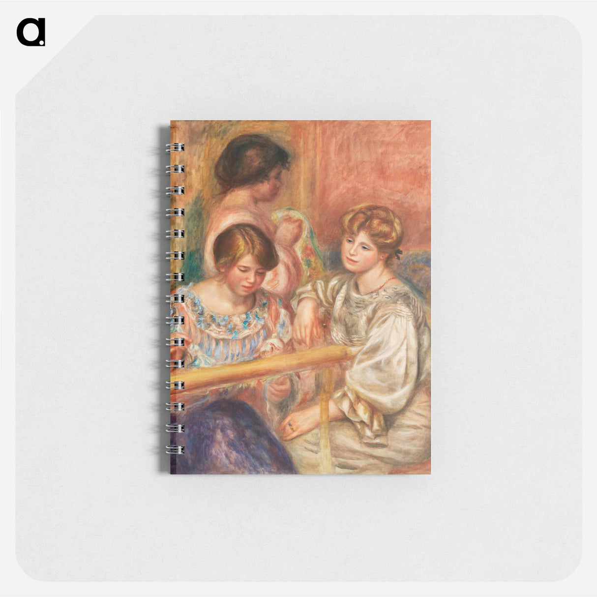 Embroiderers - ピエール オーギュスト ルノワール Memo.