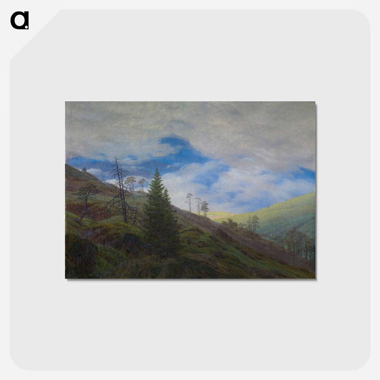 アートポストカード-Sunburst in the Riesengebirge
- セントルイス美術館 Postcard.