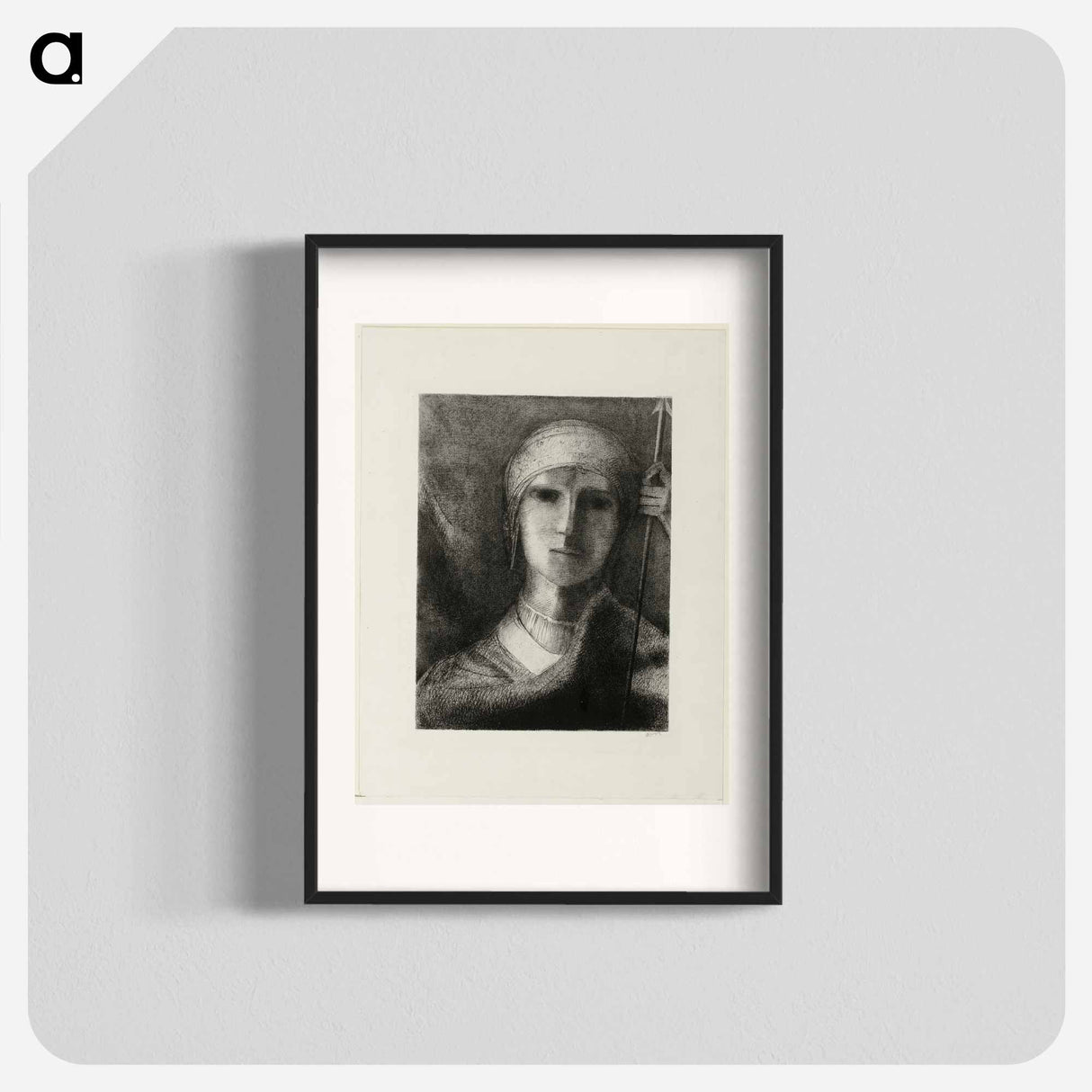 Parsifal - Odilon Redon Poster.