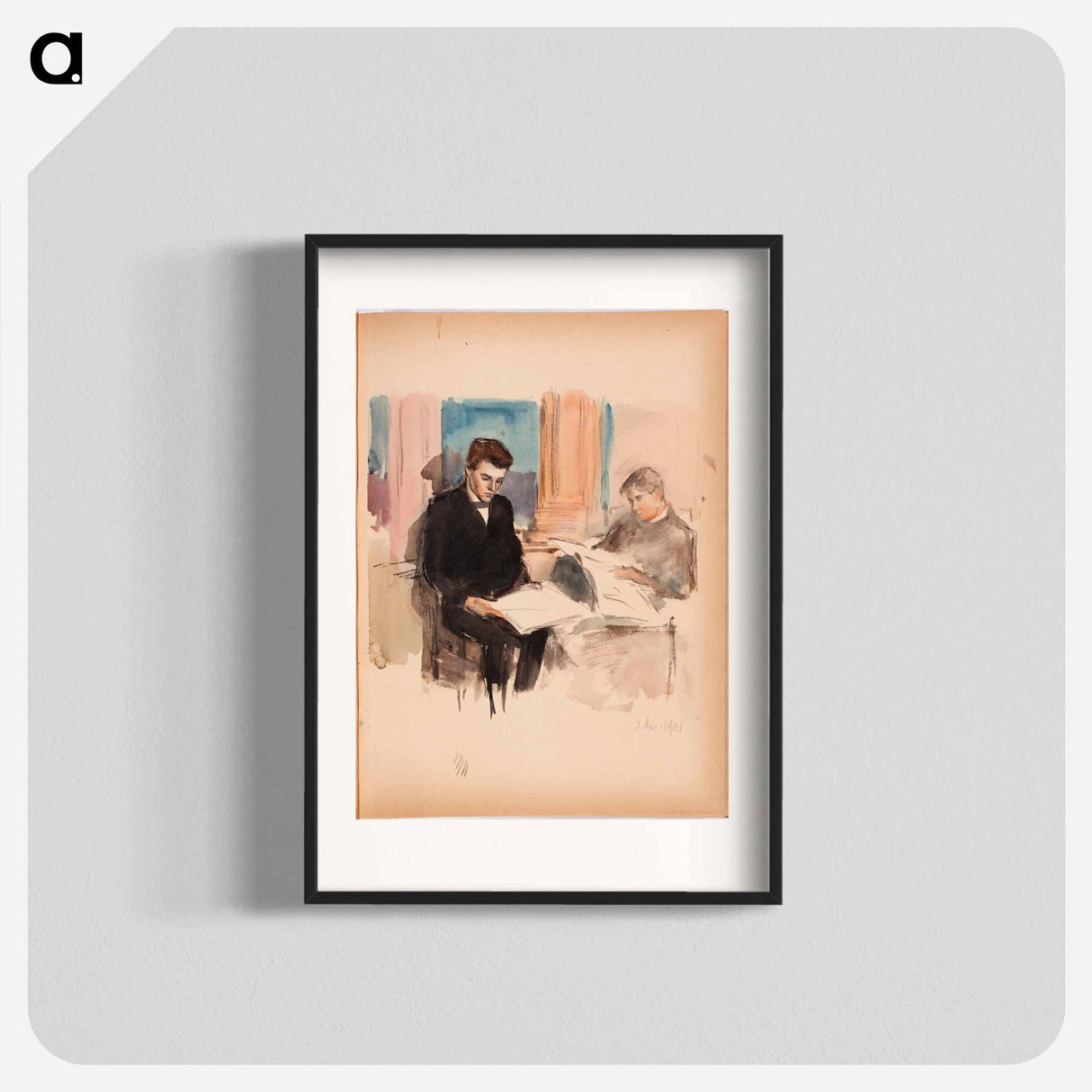 (unknown) - アルバート エーデルフェルト Poster.