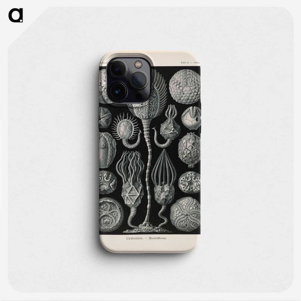 Marine life illustration - エルンスト ヘッケル Phone Case.
