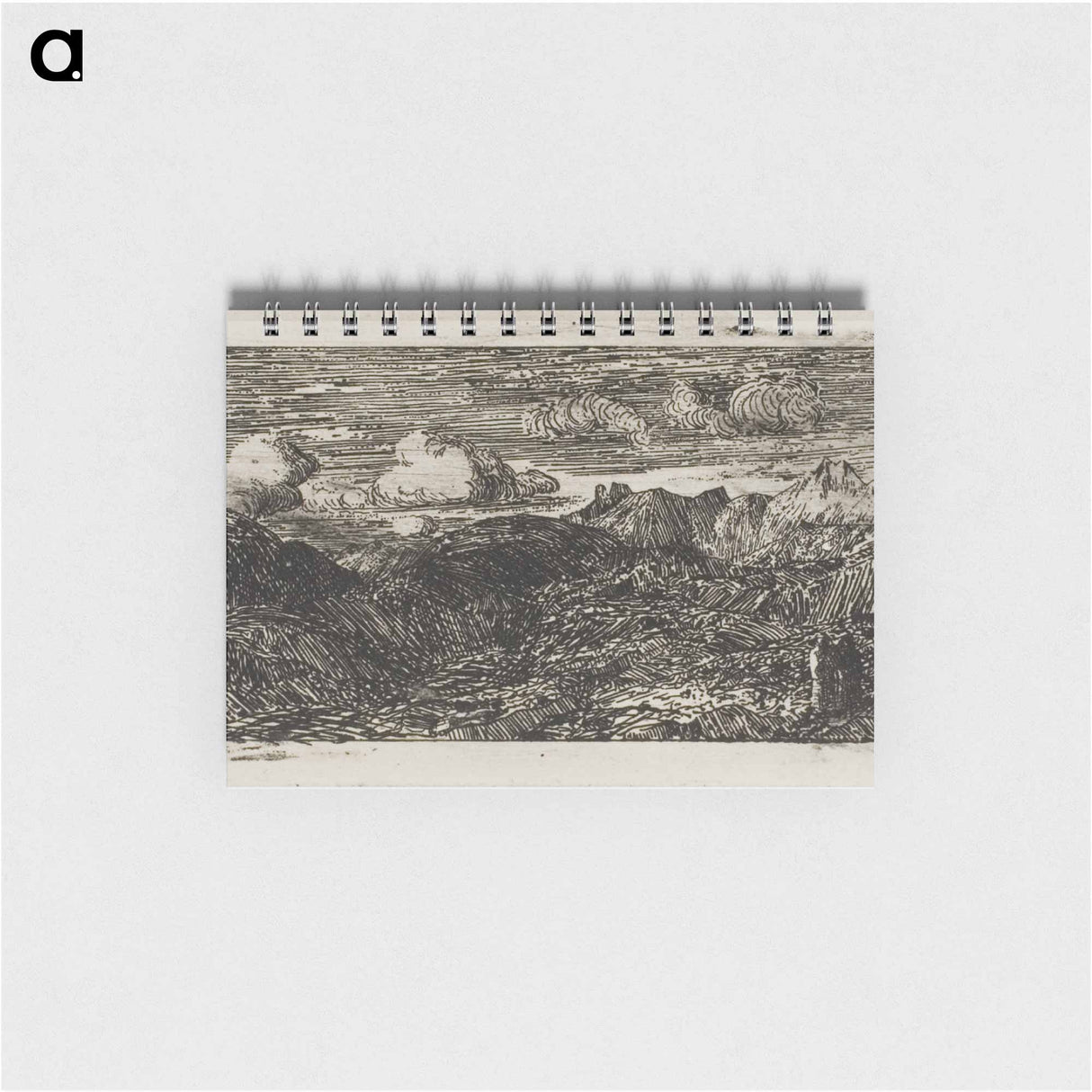 Mountain Landscape - オディロン ルドン Memo.