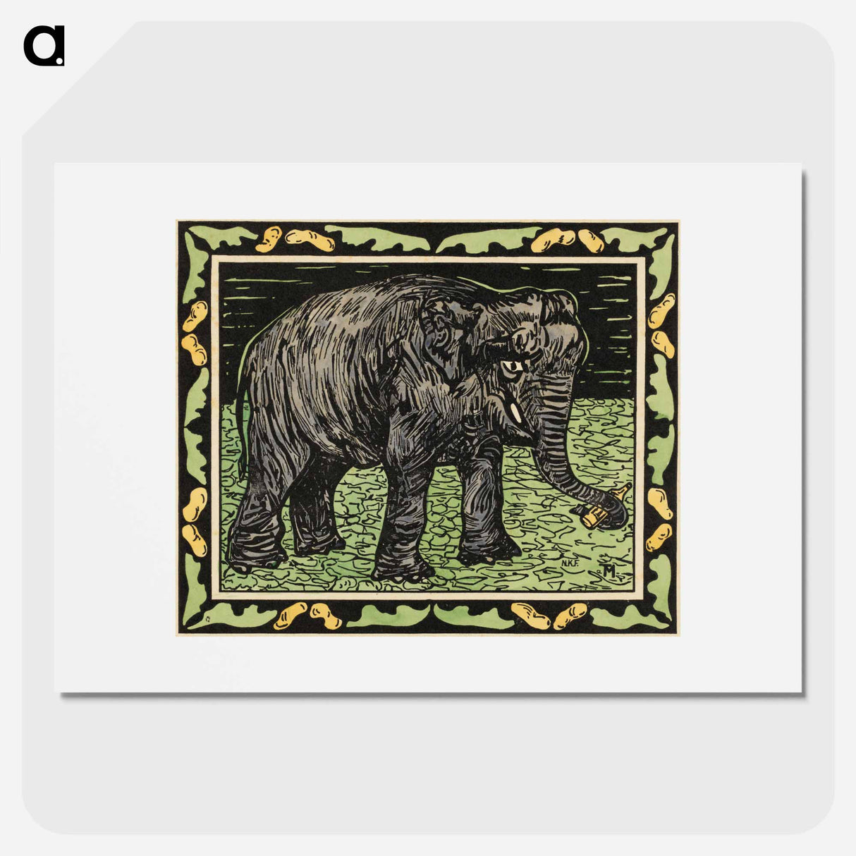 Original public domain image from the Rijksmuseum - Theo van Hoytema Poster.