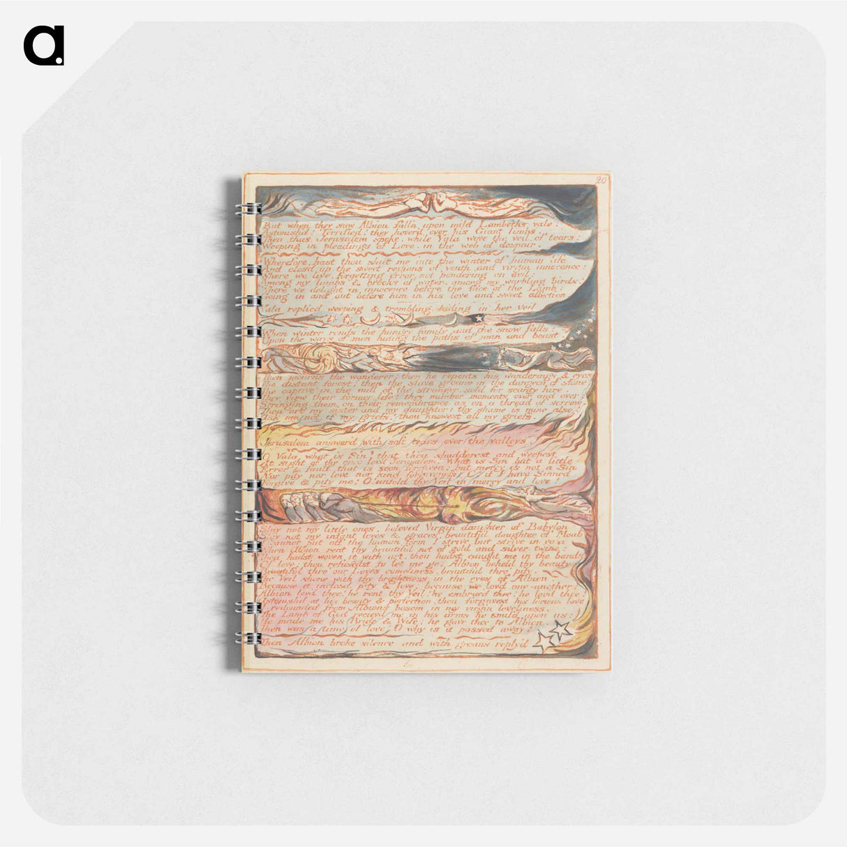 But when they saw Albion.... - ウィリアム ブレイク Memo.