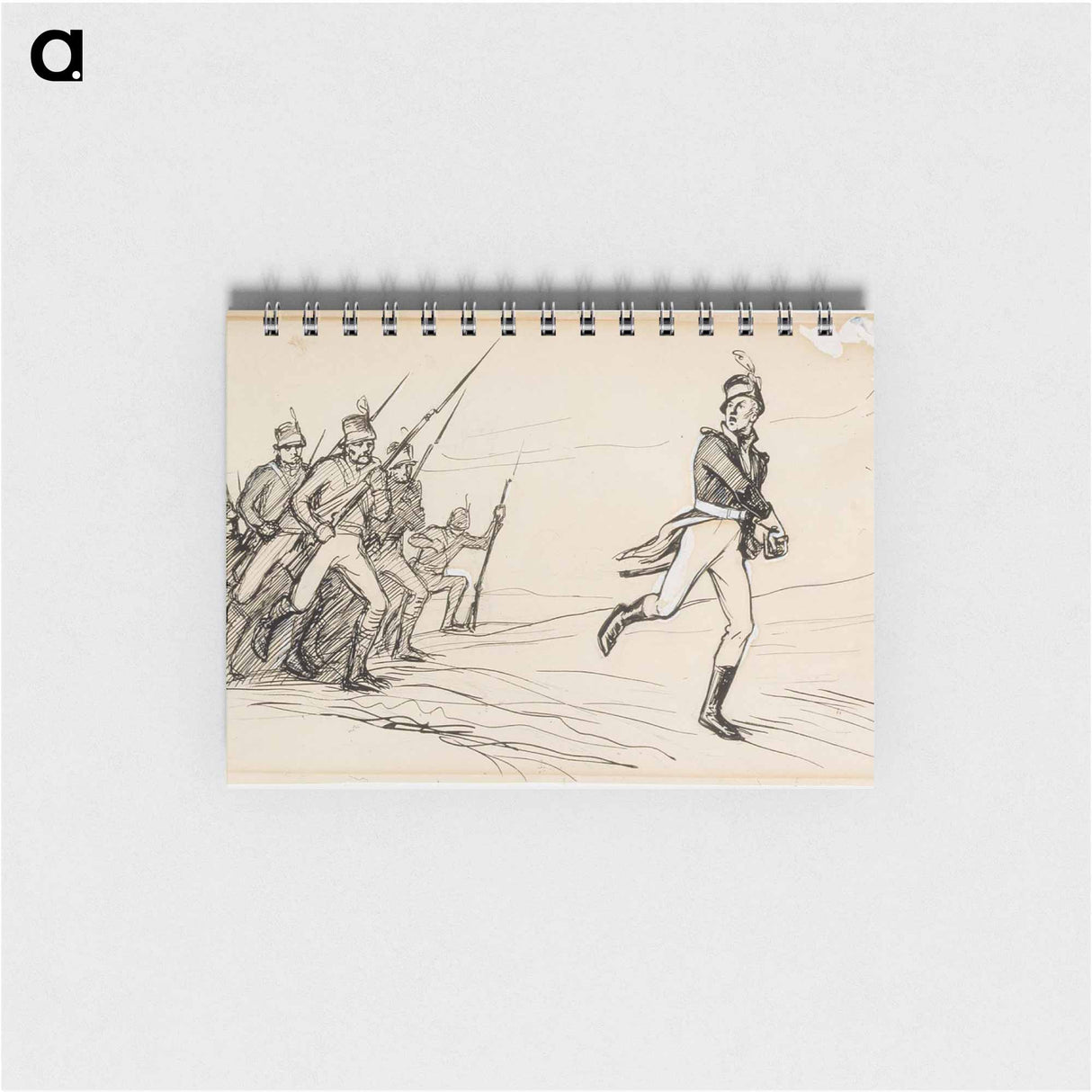 "hei vaasan poikani eespäin!" luutnantti ziden -runon alkuvinjetti - アルバート エーデルフェルト Memo.