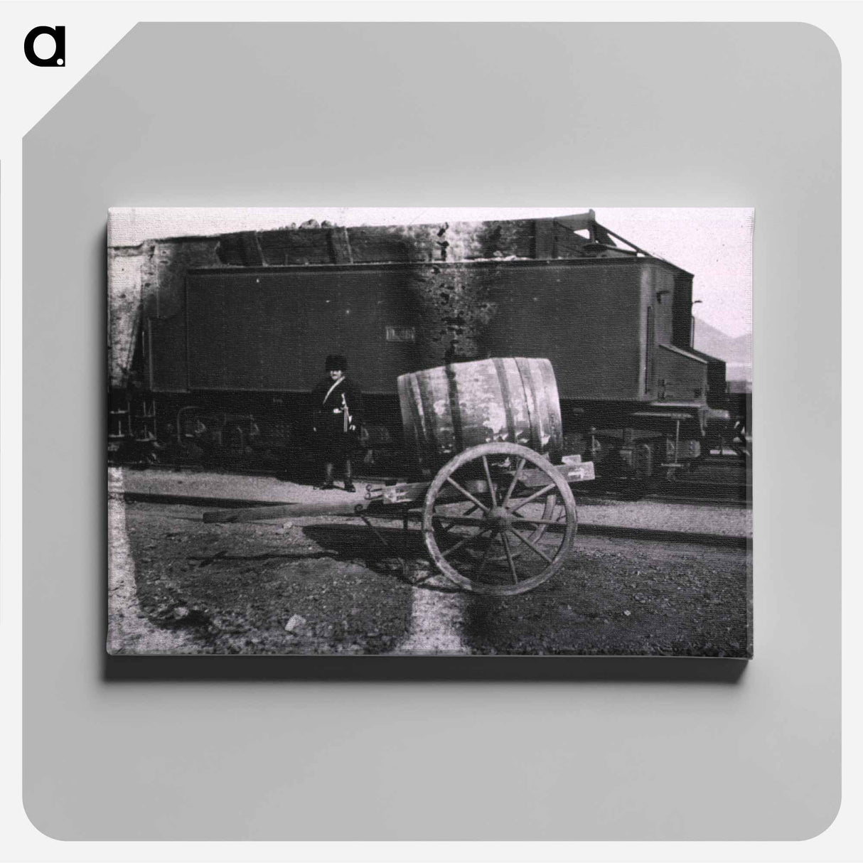 アートパネル-Water Cart of the Trans-Siberian Railroad
- 国立医学図書館 Canvas.