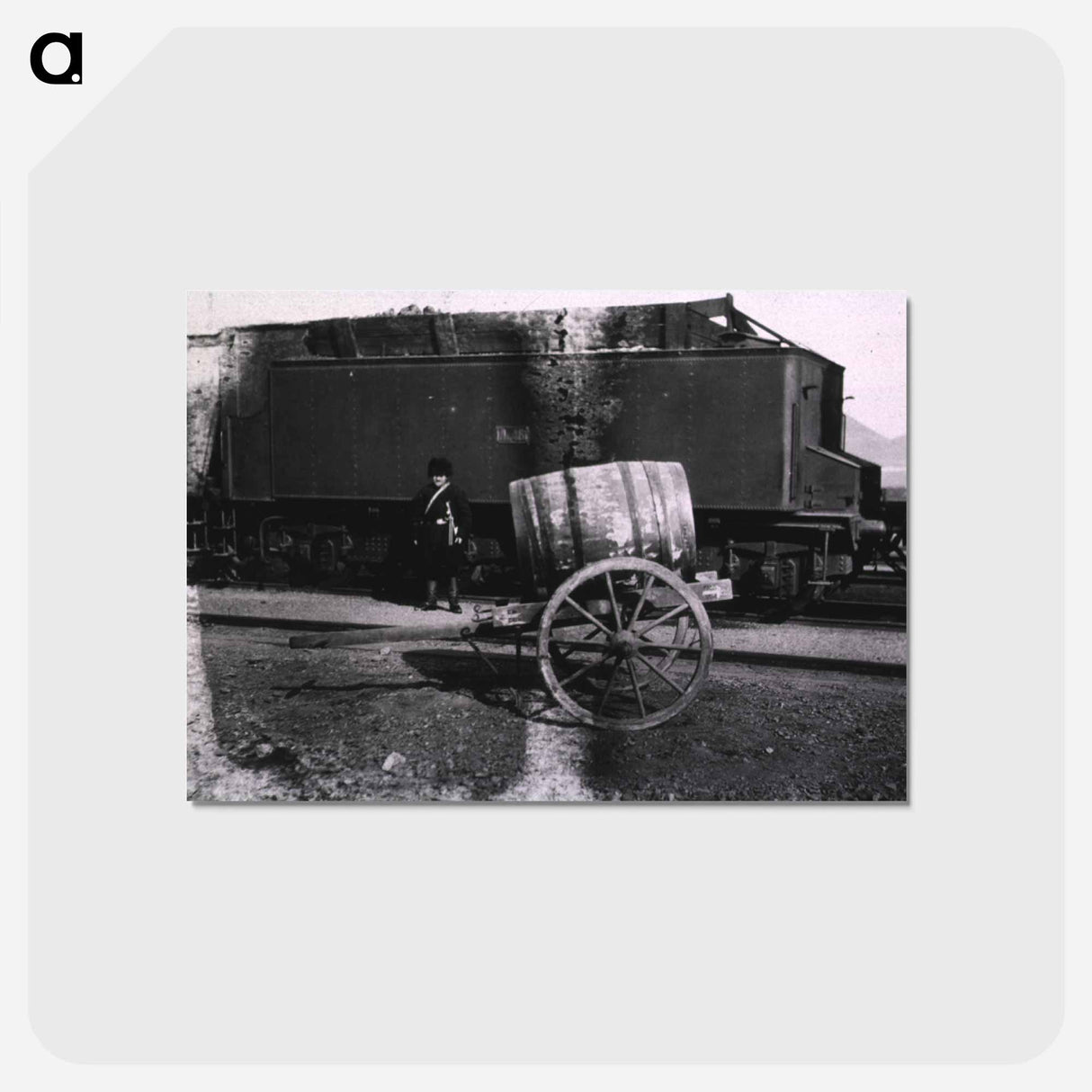 アートポストカード-Water Cart of the Trans-Siberian Railroad
- 国立医学図書館 Postcard.