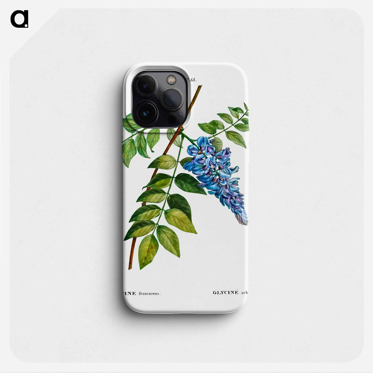 Kidney bean tree - ピエール ジョゼフ ルドゥーテ Phone Case.