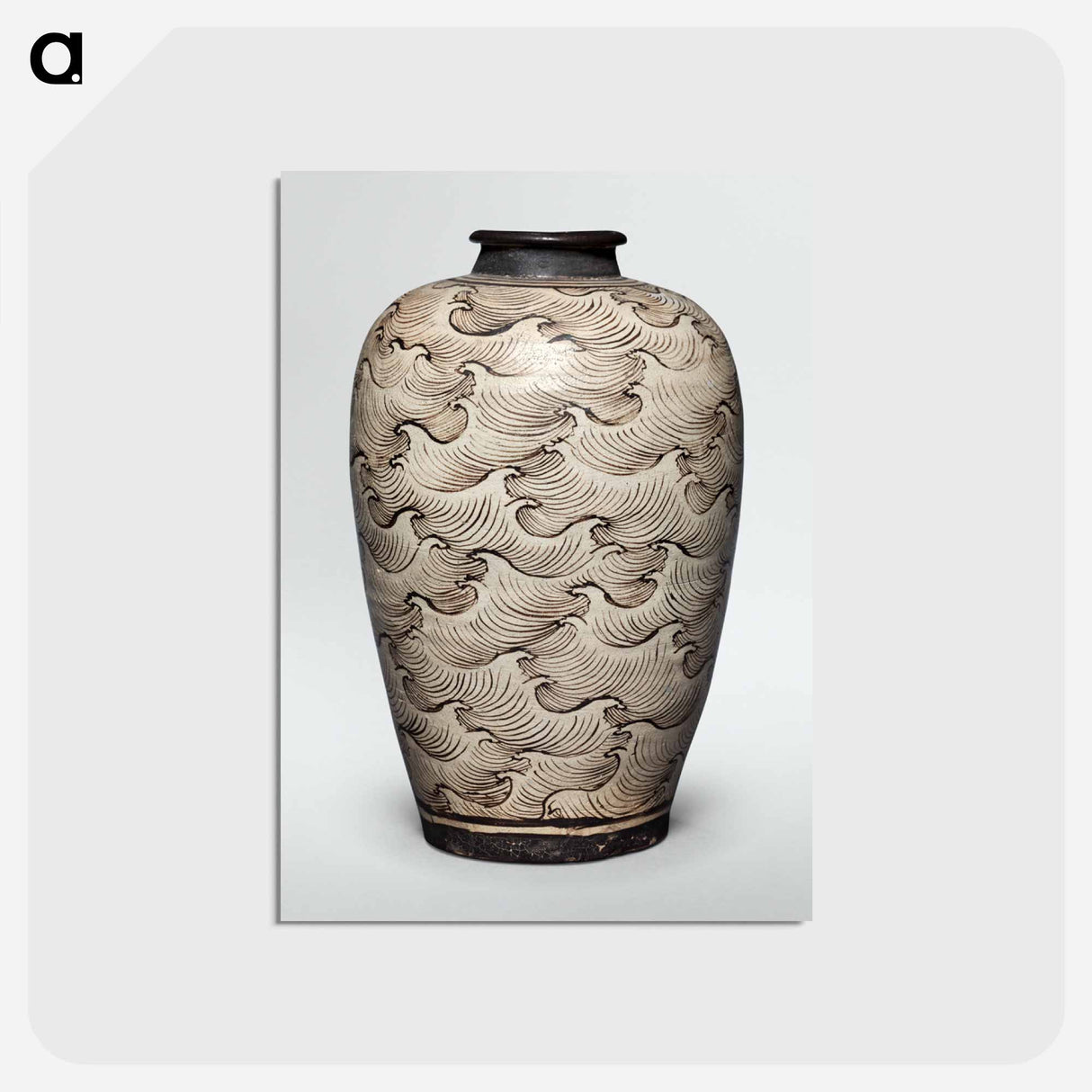 アートポストカード-Chinese Vase with Waves
- クリーブランド美術館 Postcard.
