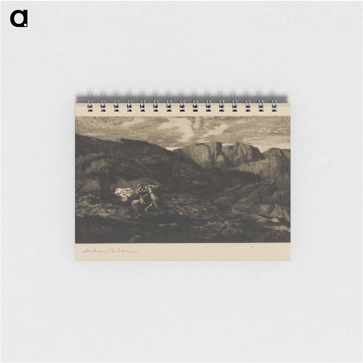 Fear - オディロン ルドン Memo.