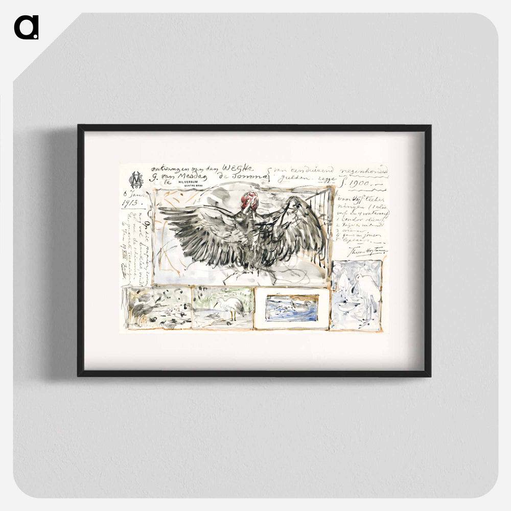 See what others think of van vogels - Theo van Hoytema Poster.