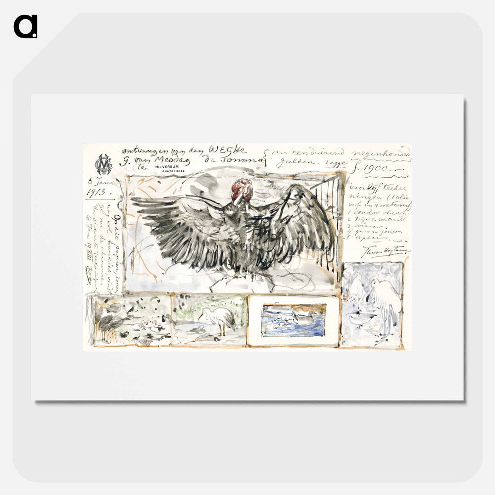 See what others think of van vogels - Theo van Hoytema Poster.