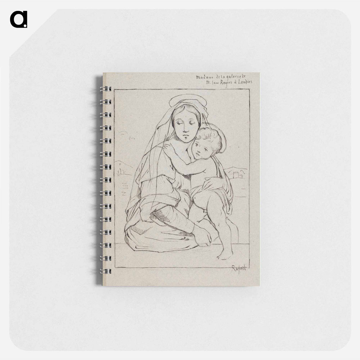 Madonna ja lapsi - アルバート エーデルフェルト Memo.