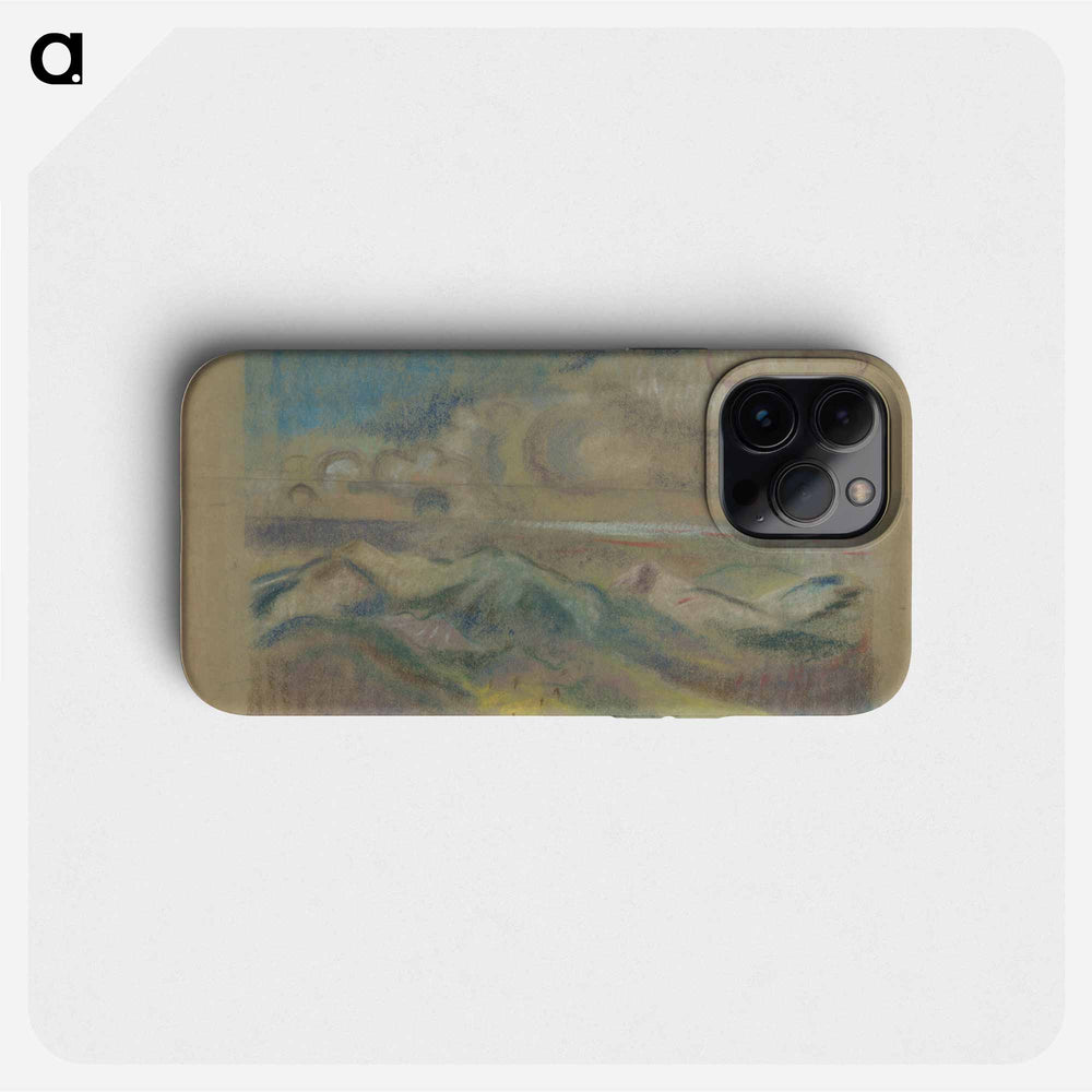 Hilly landscape - アーノルド ピーター ワイズ クビンチャン Phone Case.
