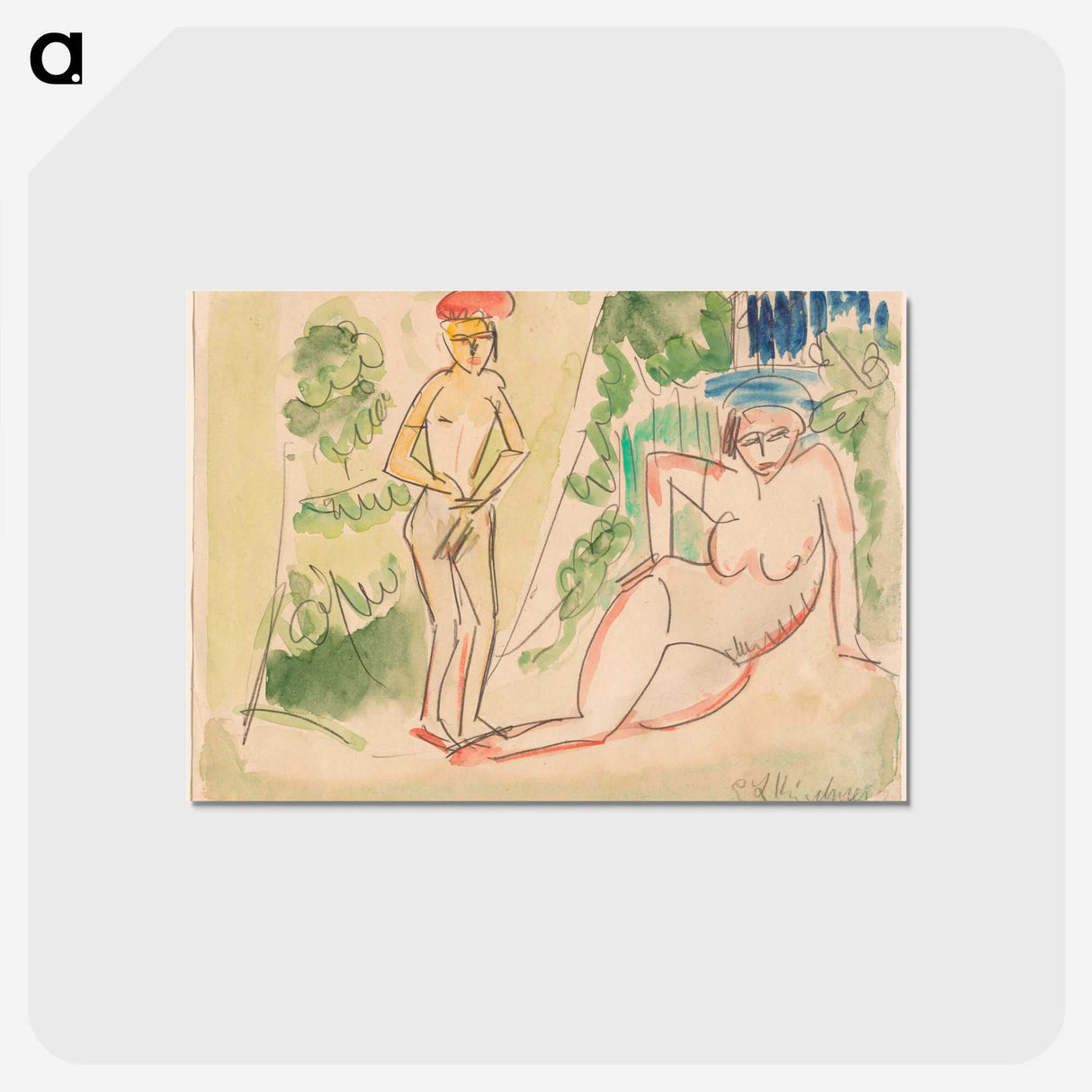 3-8_Ernst-Ludwig-Kirchner_postcard