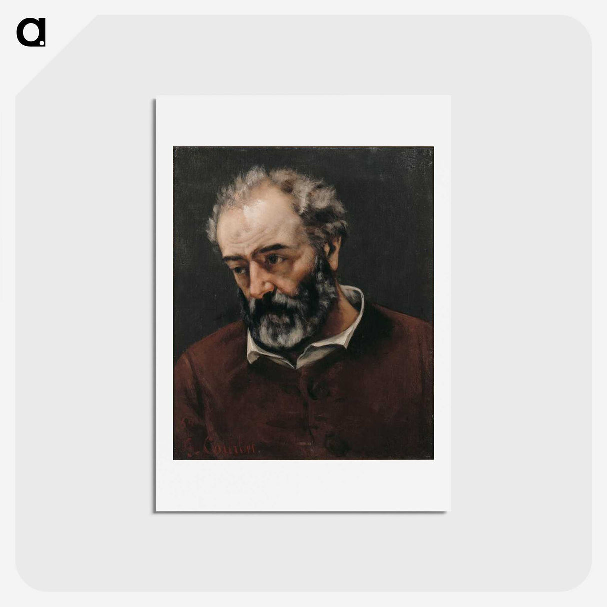 3-8_Gustave-Courbet_hagaki