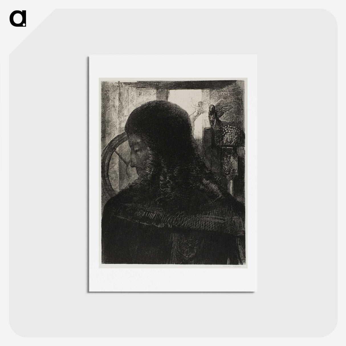 3-8_Odilon-Redon_hagaki
