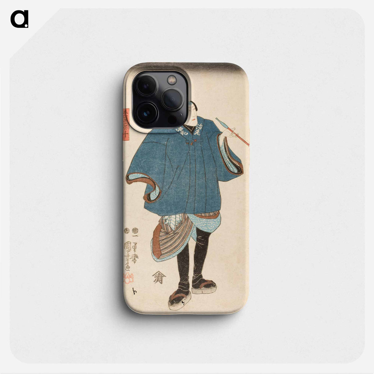 Ichikawa Danjūrō VIII in the role of Ebizako no Jū - 歌川 国芳 Phone Case.