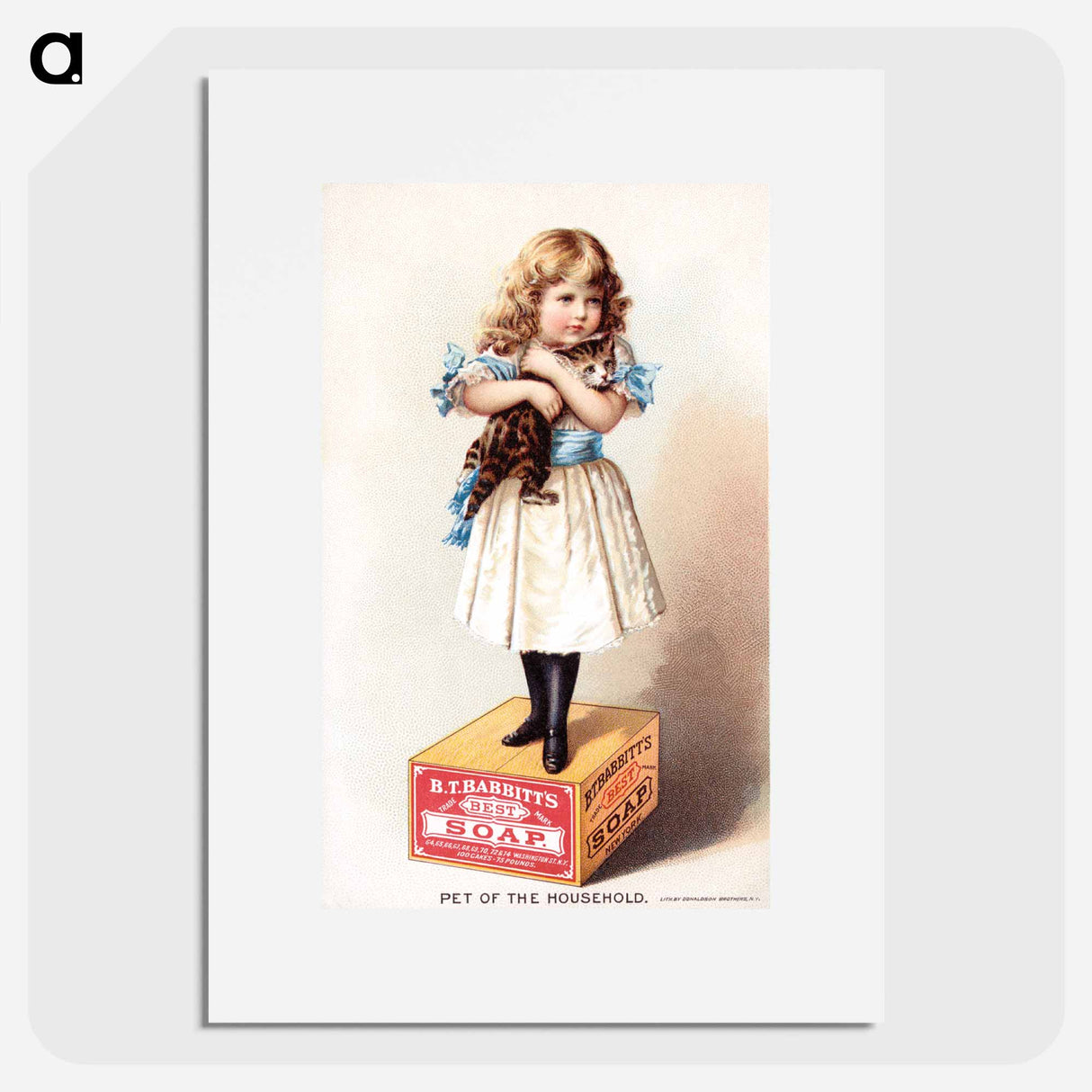 アートポスター-Babbitt's Best Soap
- ボストン公共図書館 Poster.