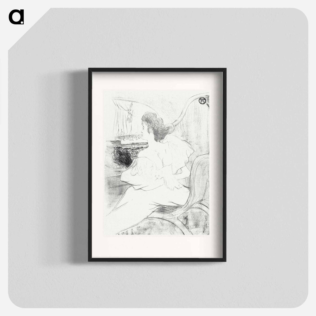 The original work - Henri de Toulouse-Lautrec Poster.