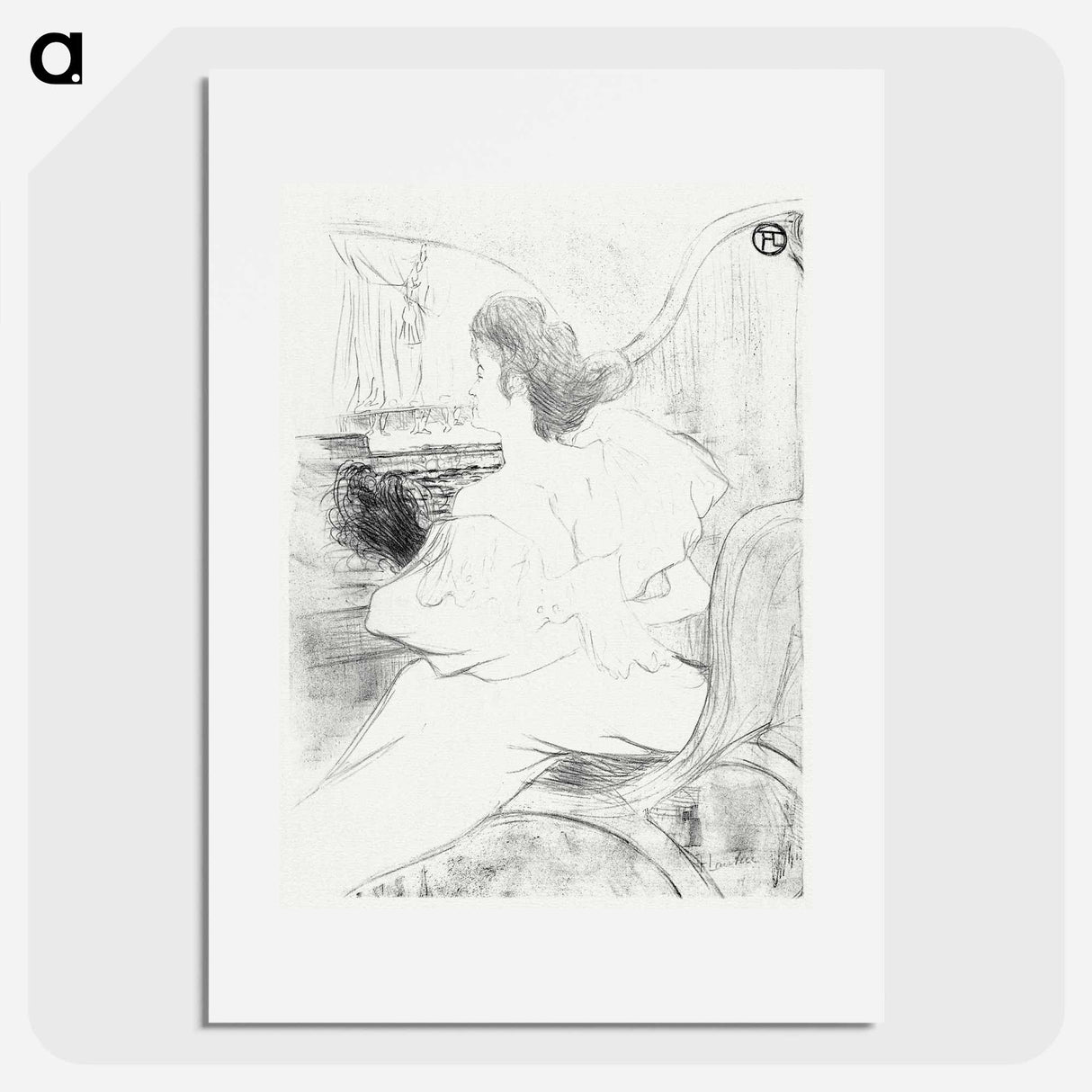 The original work - Henri de Toulouse-Lautrec Poster.