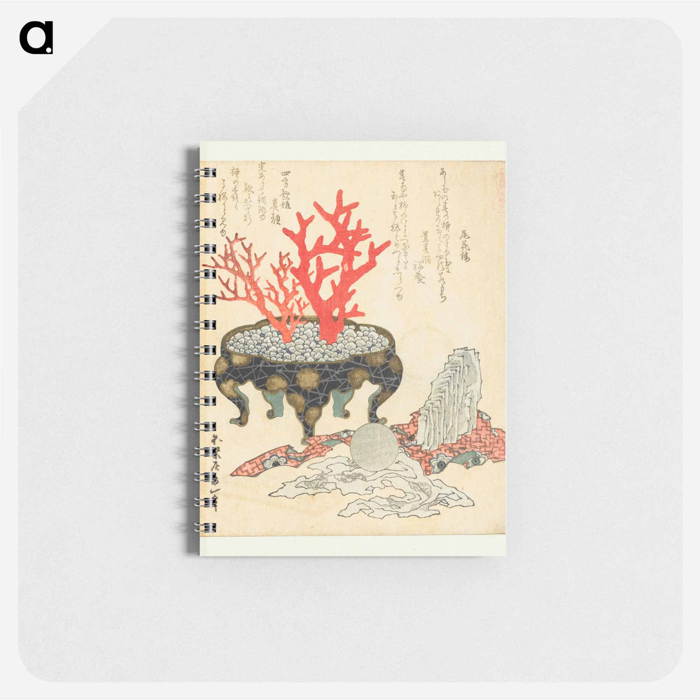 A comparison of Genroku poems and shells - 葛飾 北斎 Memo.