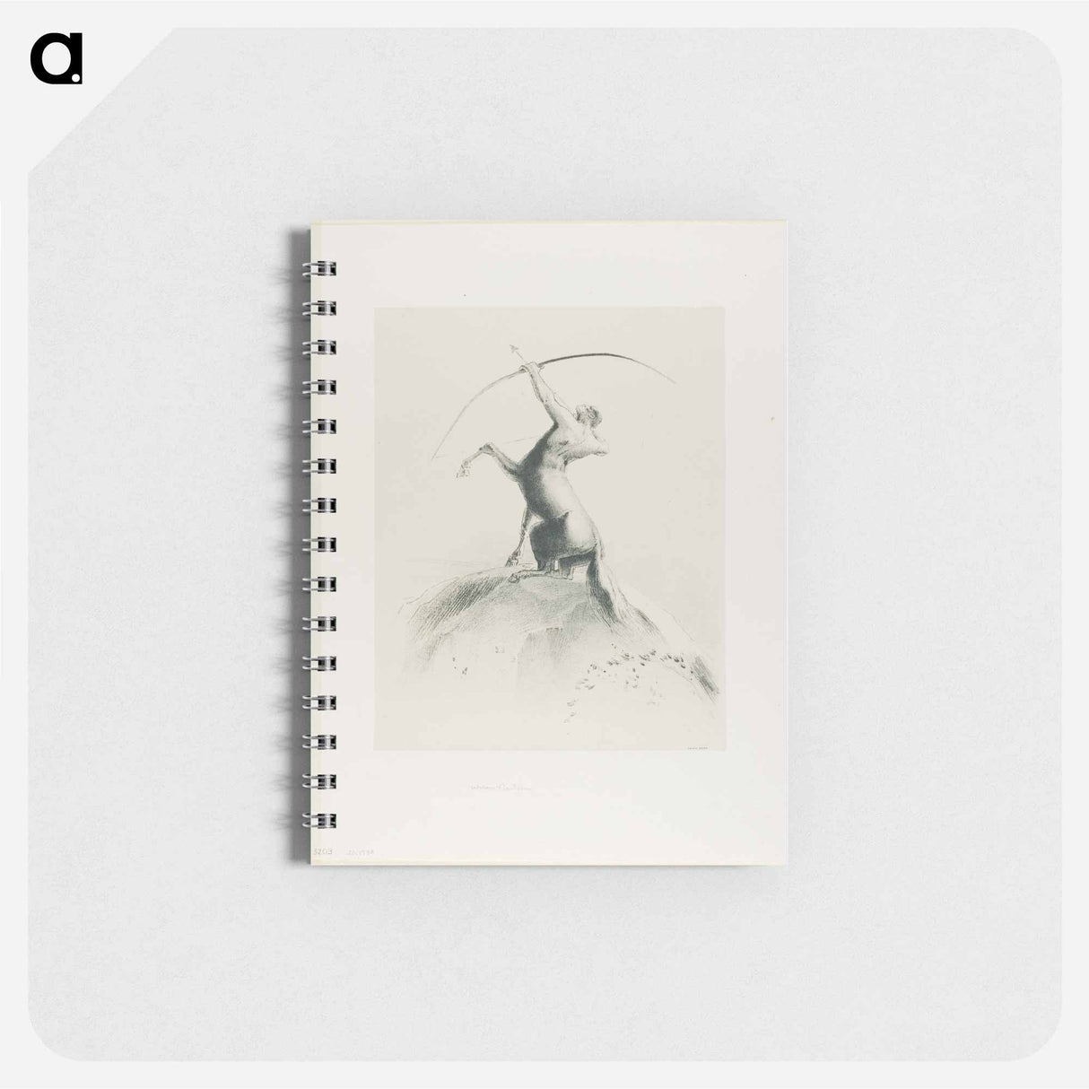 Centaur Aiming at the Clouds - オディロン ルドン Memo.