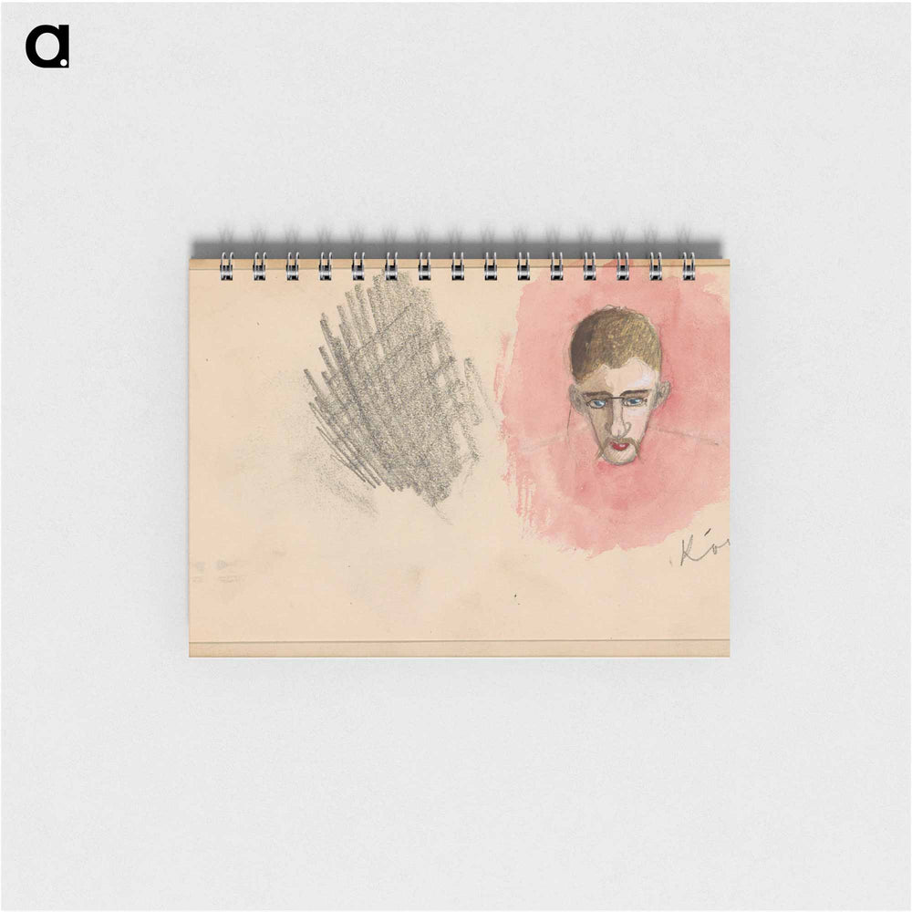 Portretkop van Koos - ユリー デ フラーハ Memo.