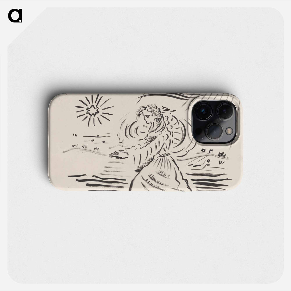 Angel - アーノルド ピーター ワイズ クビンチャン Phone Case.