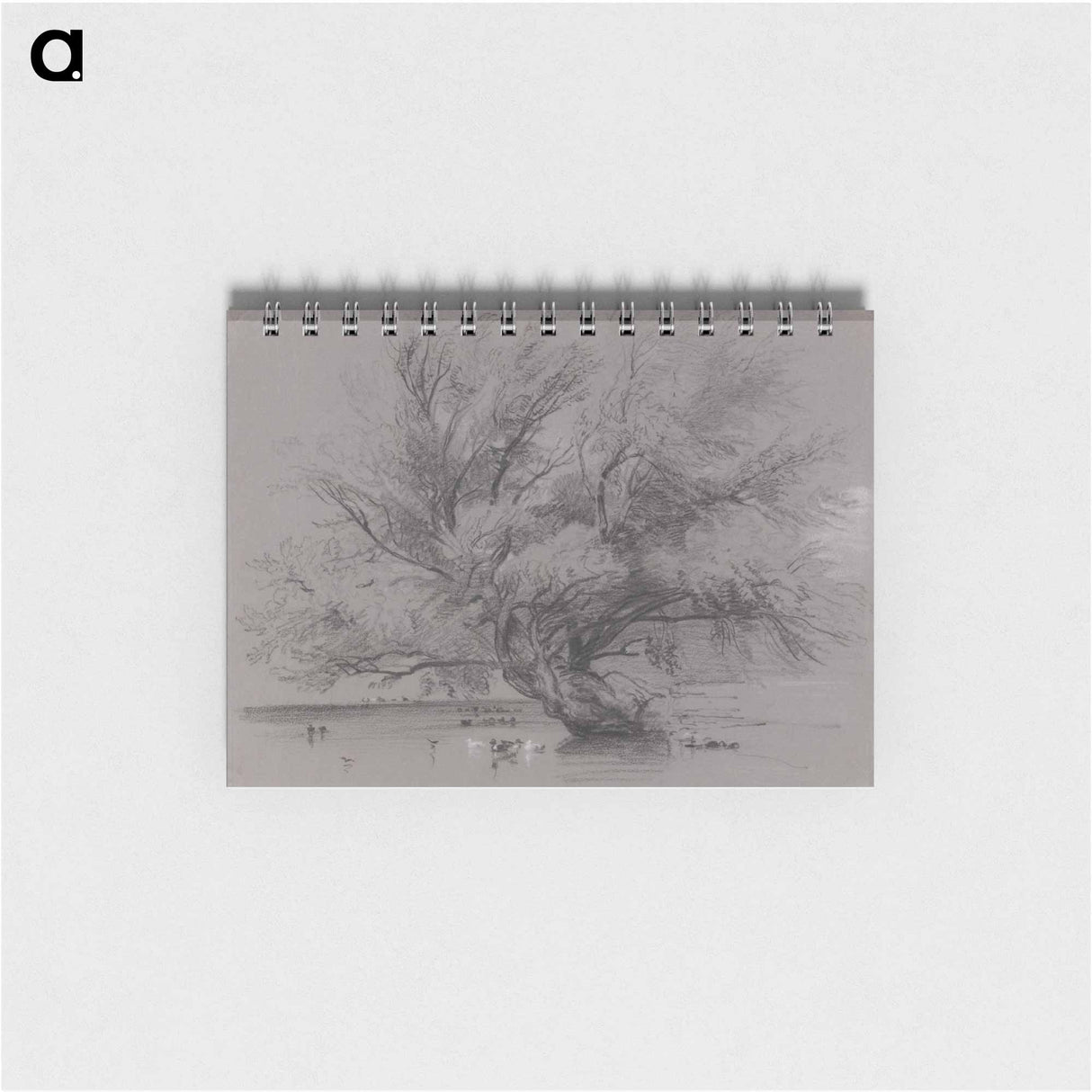 アートメモ帳-Pond with Willow Tree and Ducks
- イェール大学アートギャラリー Memo.