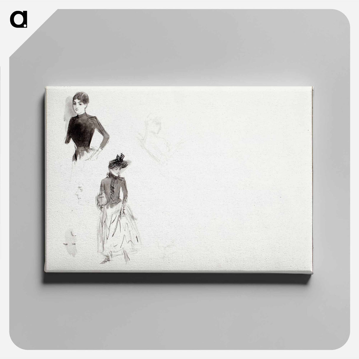 アートパネル-(unknown) - アルバート エーデルフェルト Canvas.