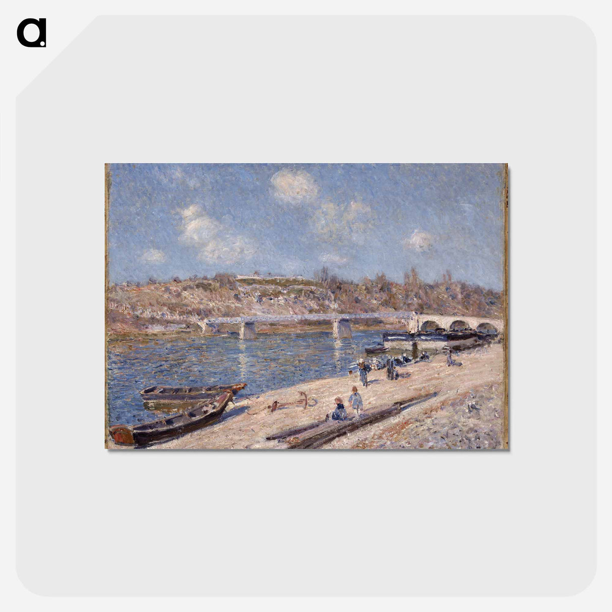 アートポストカード-The Beach at Saint-Mammès
- セントルイス美術館 Postcard.