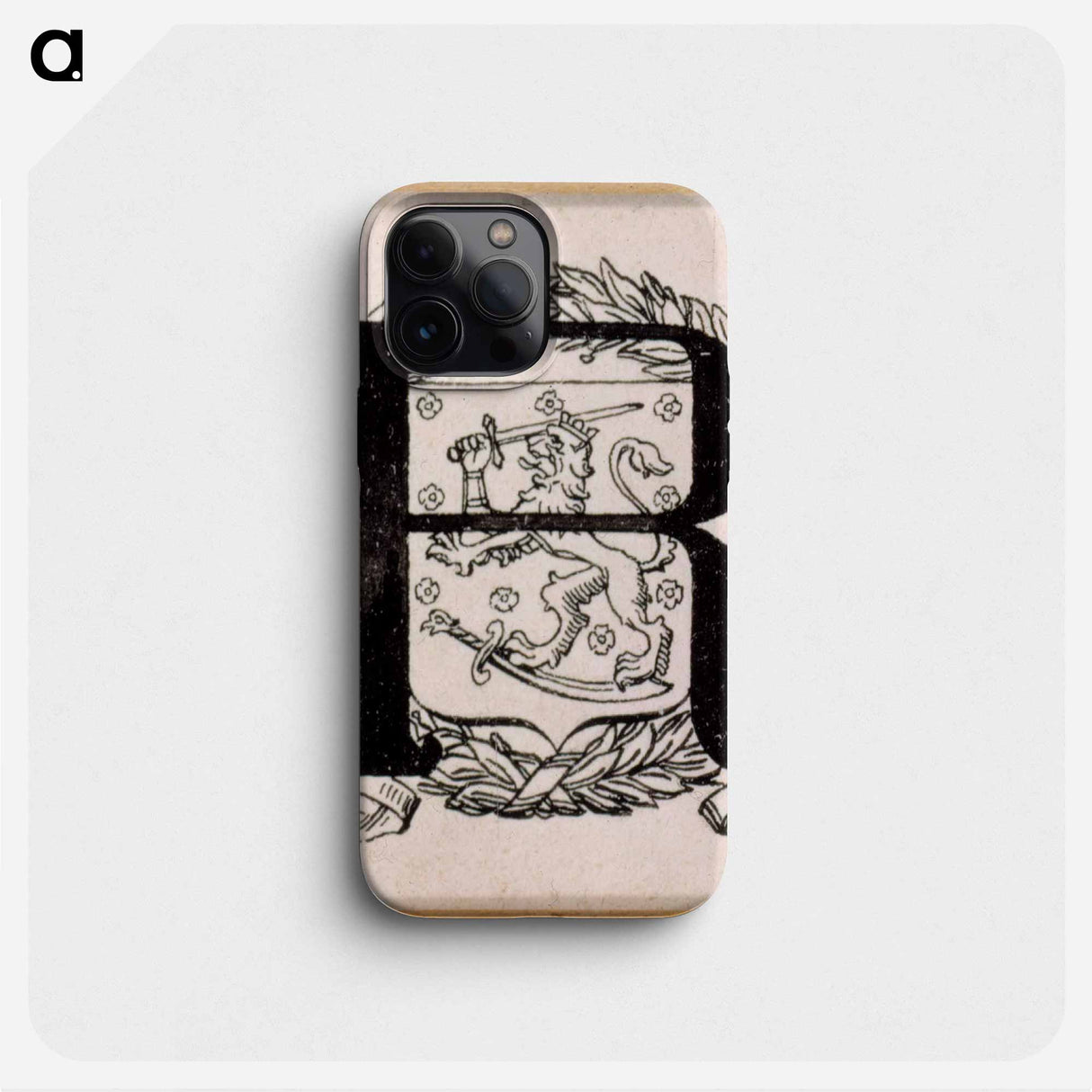 Döbeln juuttaalla -runon alkukirjain r - アルバート エーデルフェルト Phone Case.