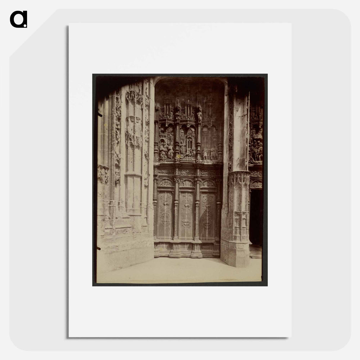 アートポスター-Beauvais, Porte Cathédrale
- ウジェーヌ アジェ Poster.