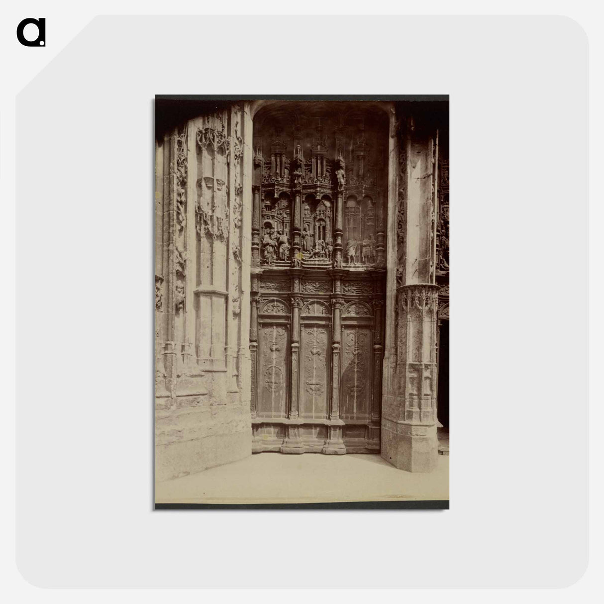 アートポストカード-Beauvais, Porte Cathédrale
- ウジェーヌ アジェ Postcard.