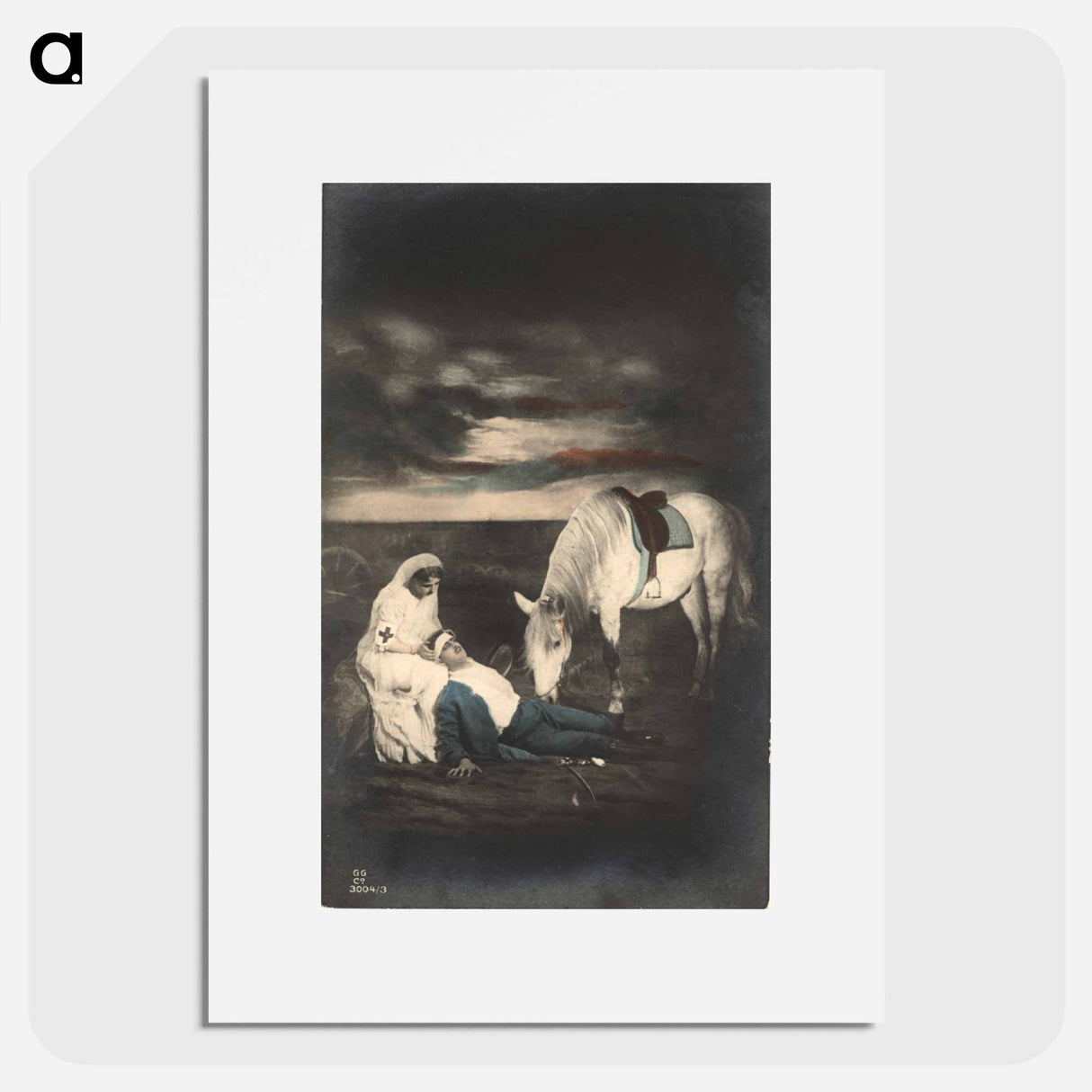 アートポスター-Nurse with Soldier and Horse
- 国立医学図書館 Poster.