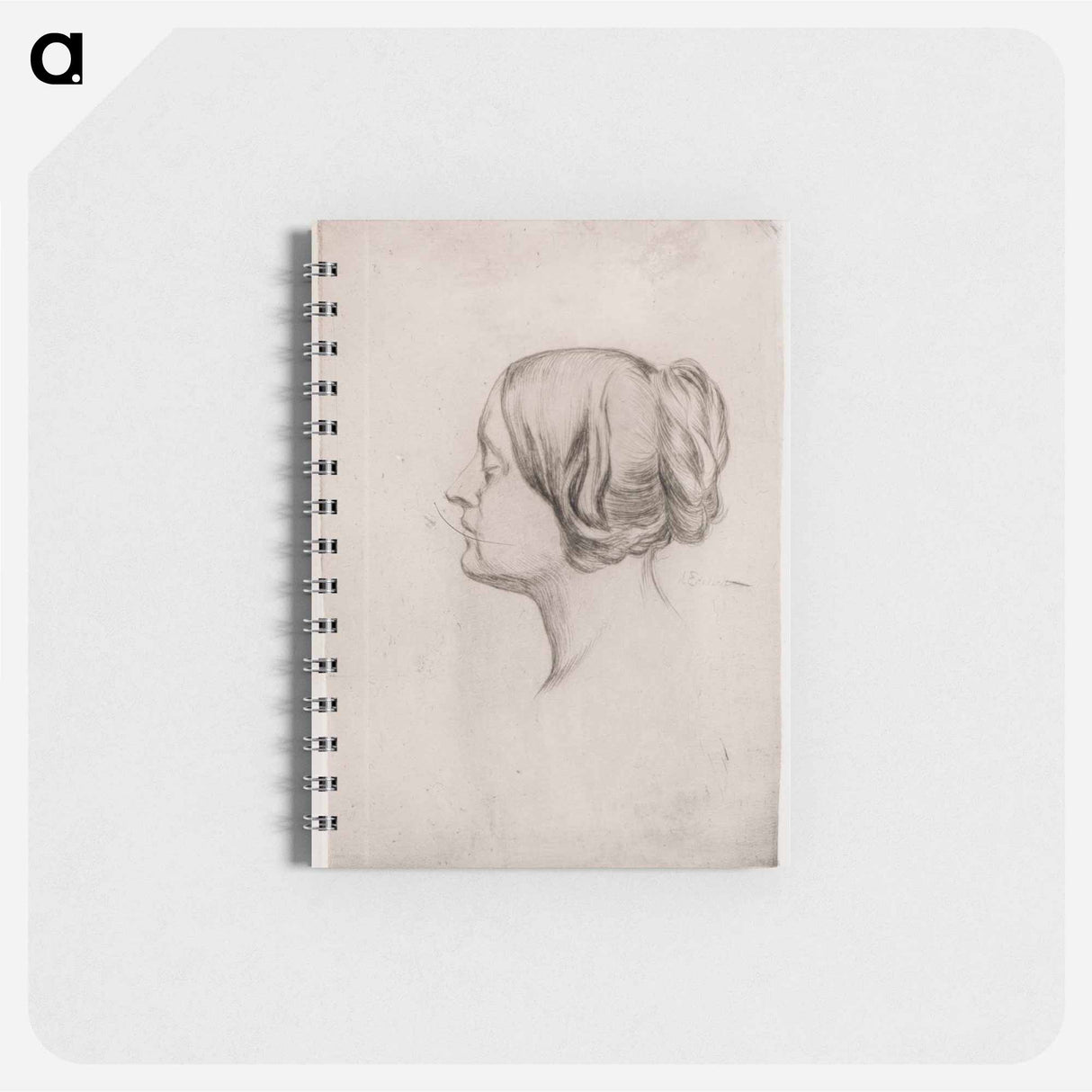 Head of a woman - アルバート エーデルフェルト Memo.