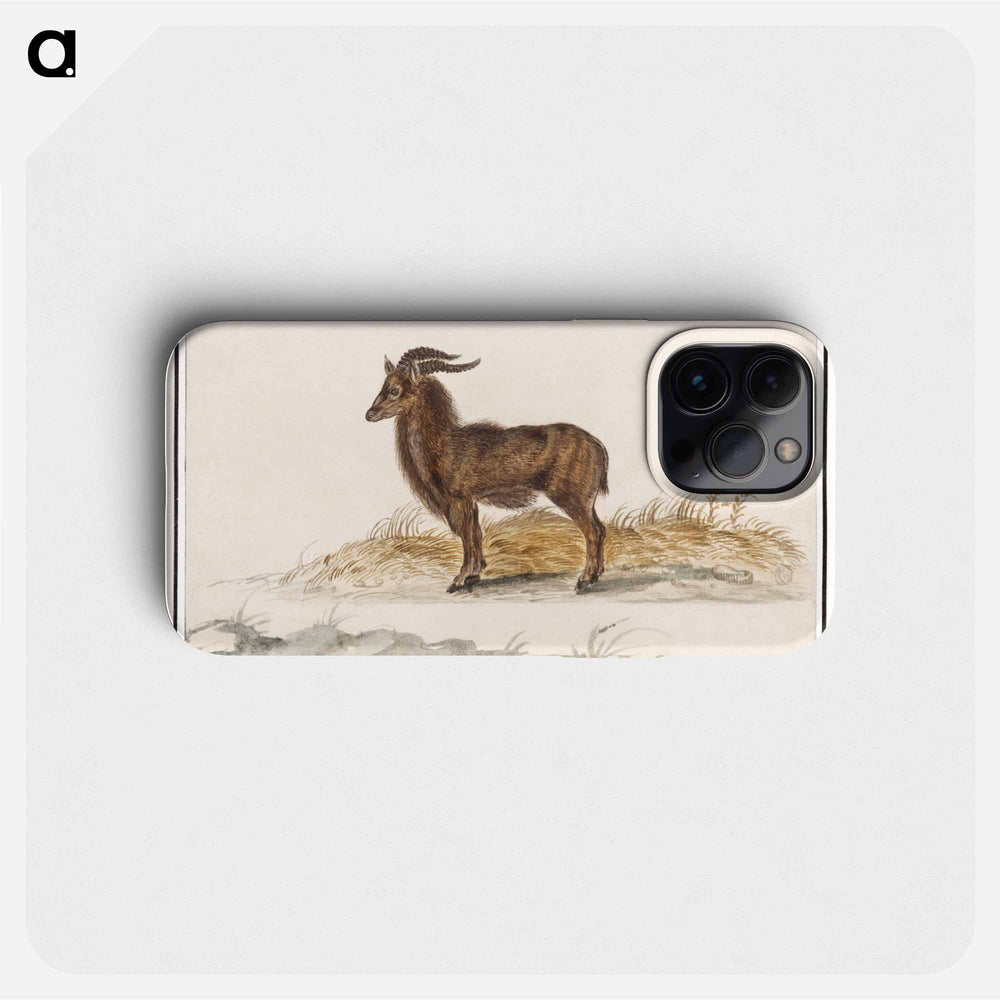 Alpine ibex - アンセルムス ボエティウス デ ブート Phone Case.