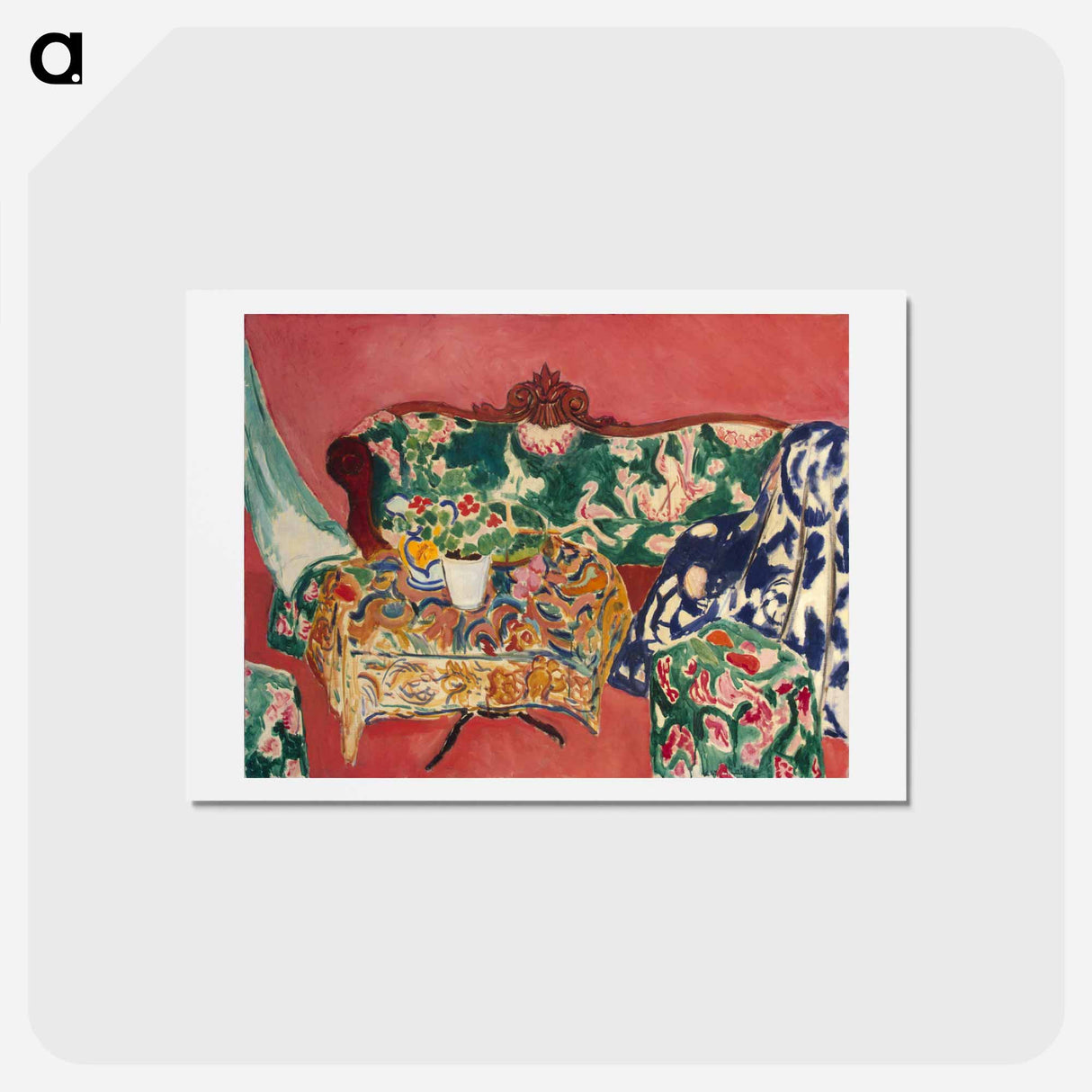 アートポストカード-Seville Still Life - アンリ マティス Postcard.
