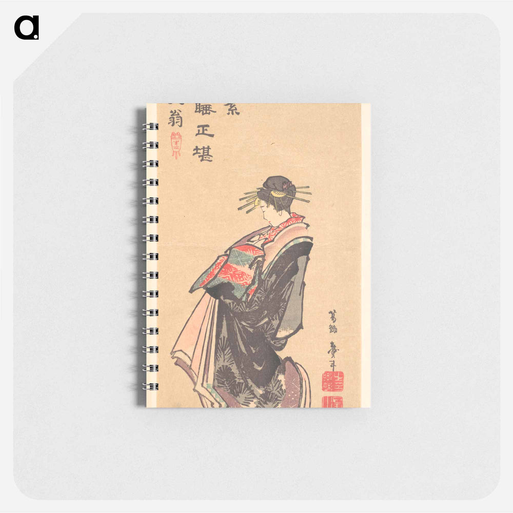 Hokusai's Japanese woman - 葛飾 北斎 Memo.