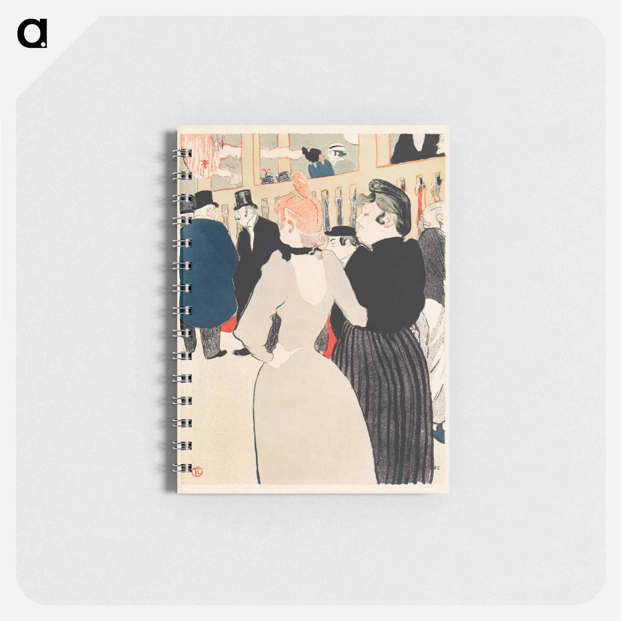 アートメモ帳-At the Moulin Rouge: La Goulue and Her Sister
- クリーブランド美術館 Memo.