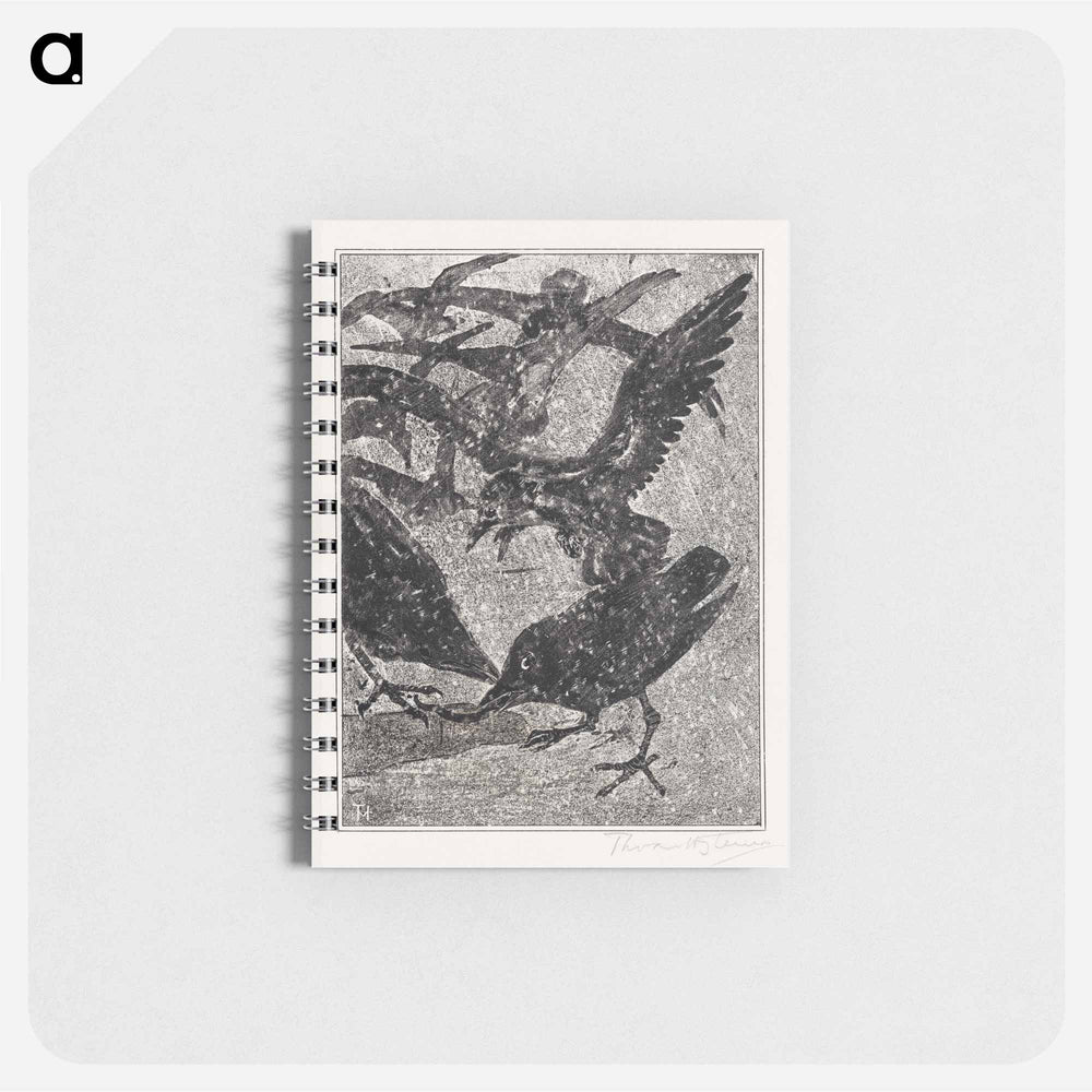 Kraaien in de sneeuw - テオ ヴァン ホイテマ Memo.